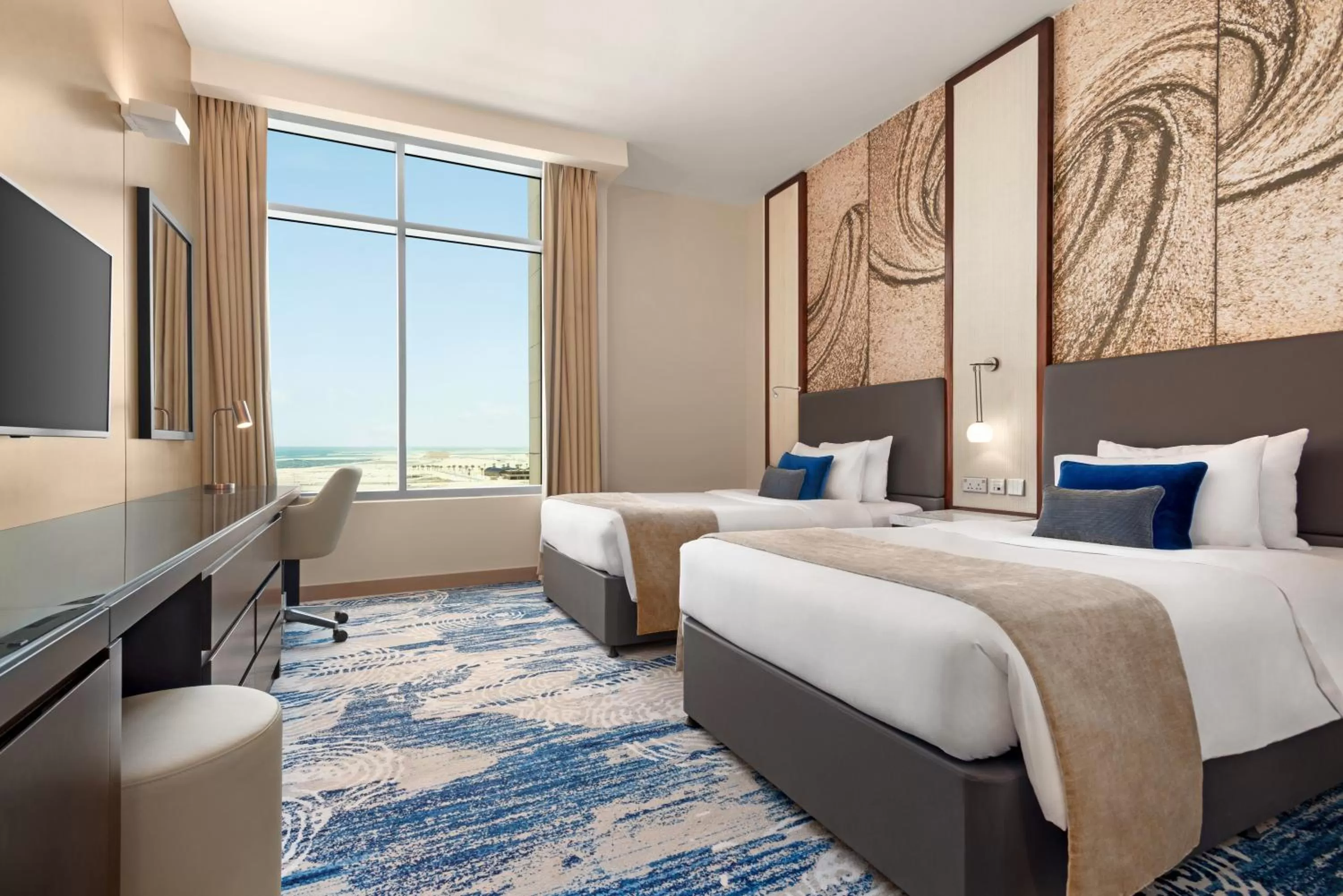 Sea view in Wyndham Dubai Deira