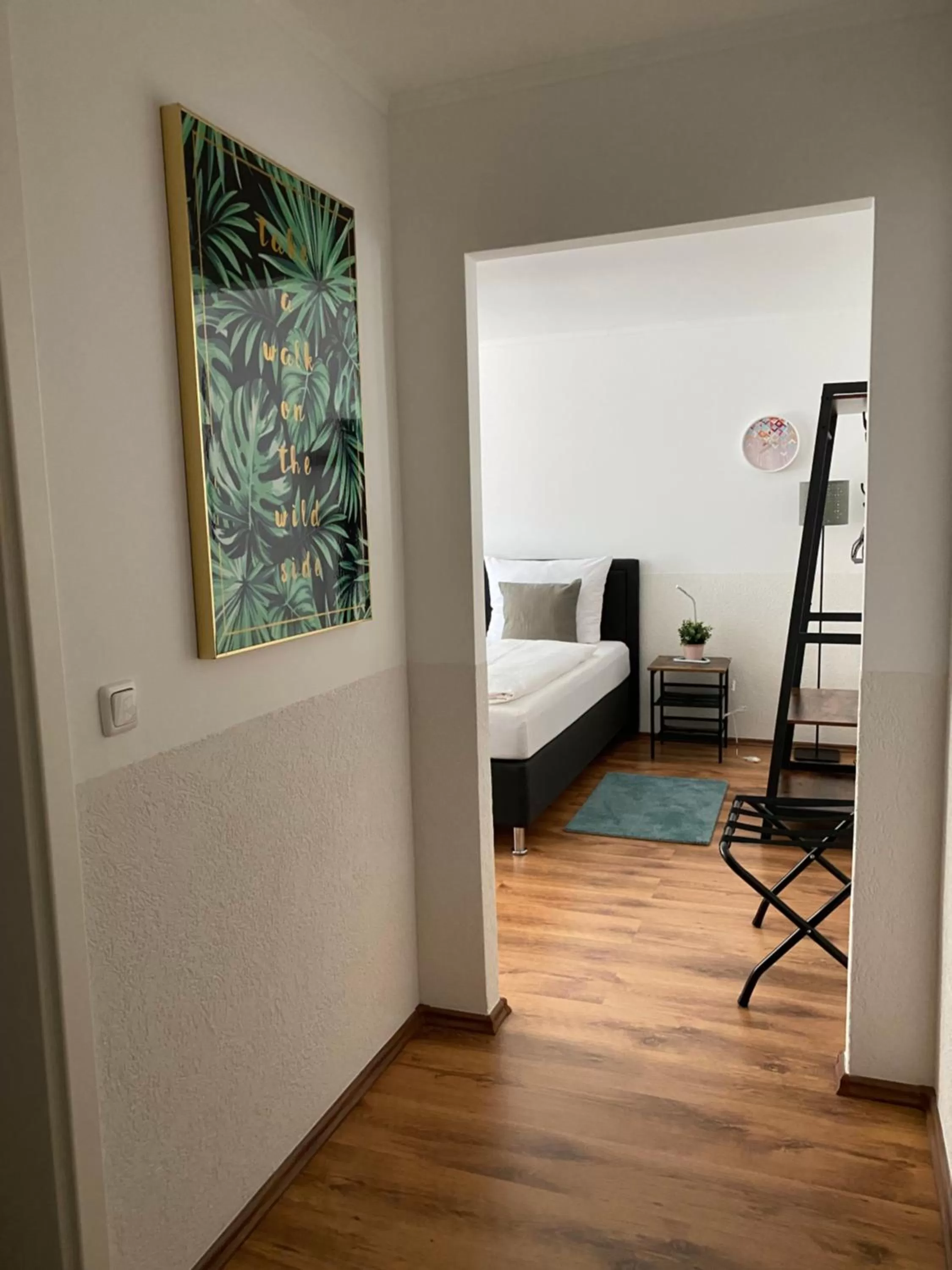 Photo of the whole room, Bed in Hotel am Hafen