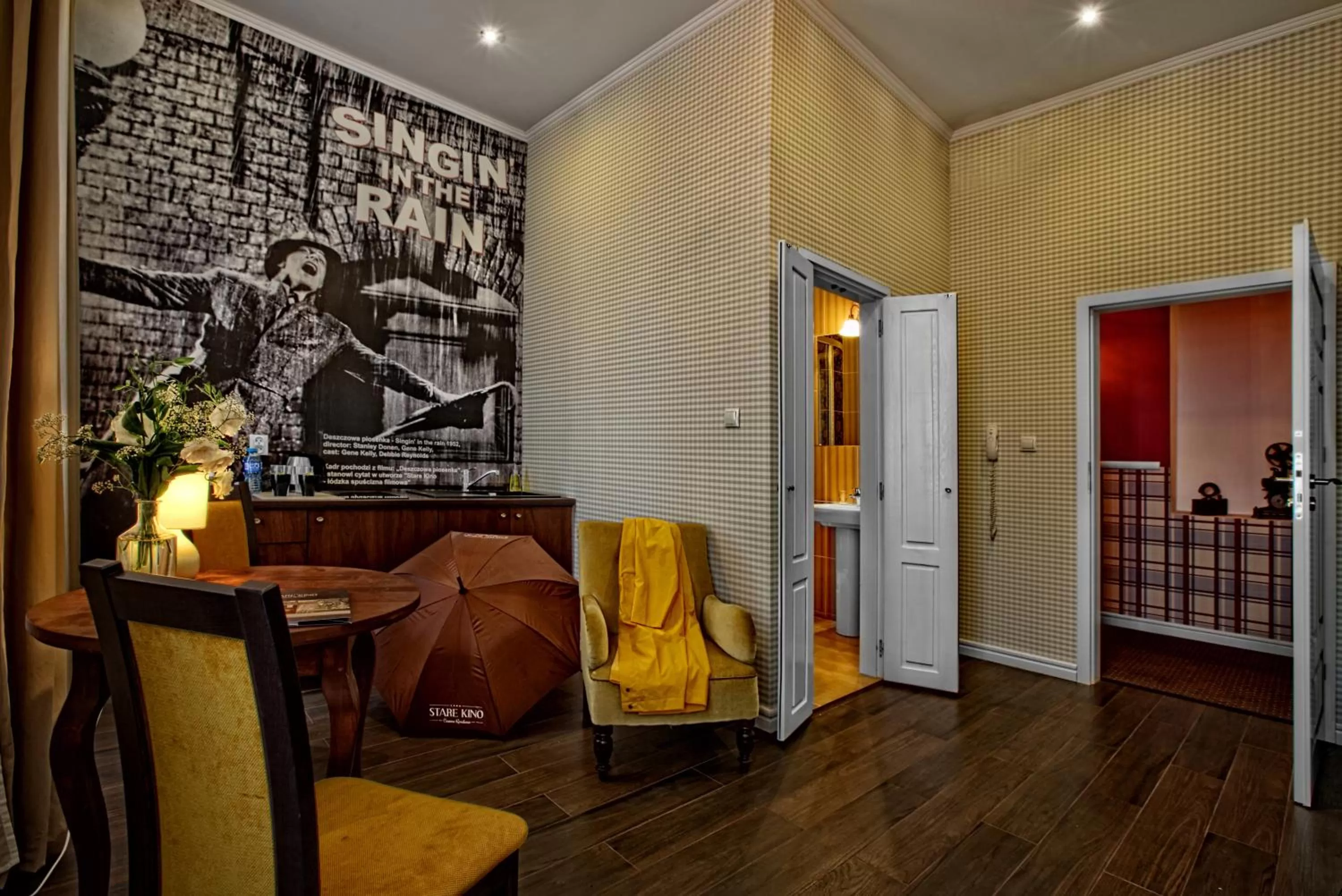 Bathroom in Stare Kino Cinema Residence