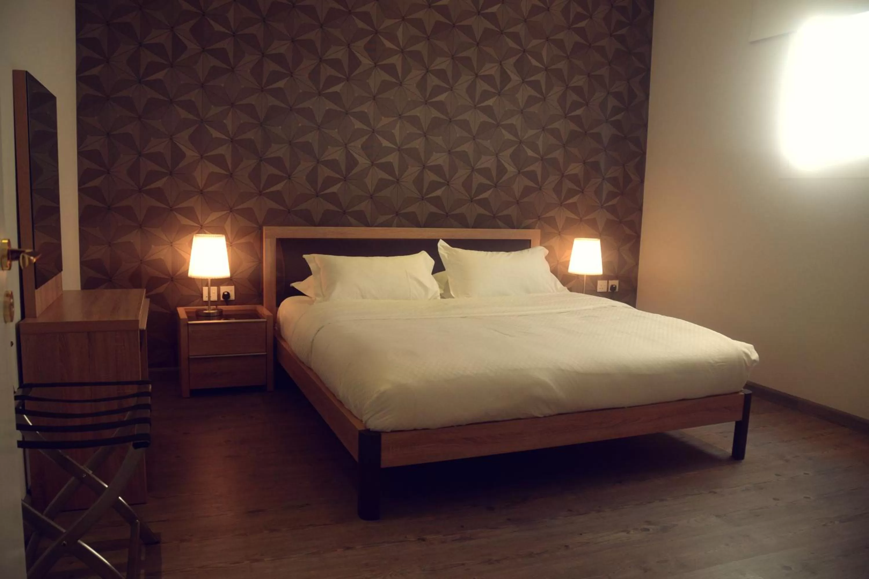 Bedroom, Bed in Rafa Homes - Al Falah