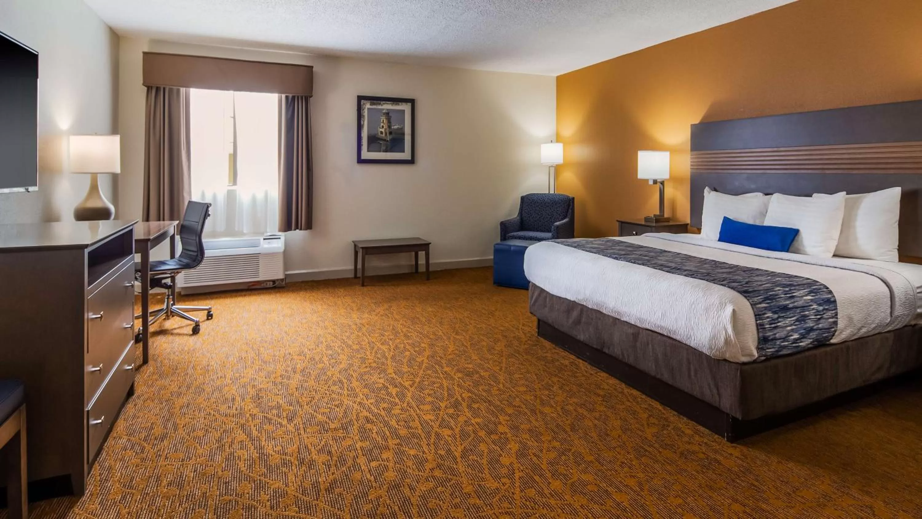 King Room with Bathtub - Disability Access/Non-Smoking in Best Western Plus Cypress Creek