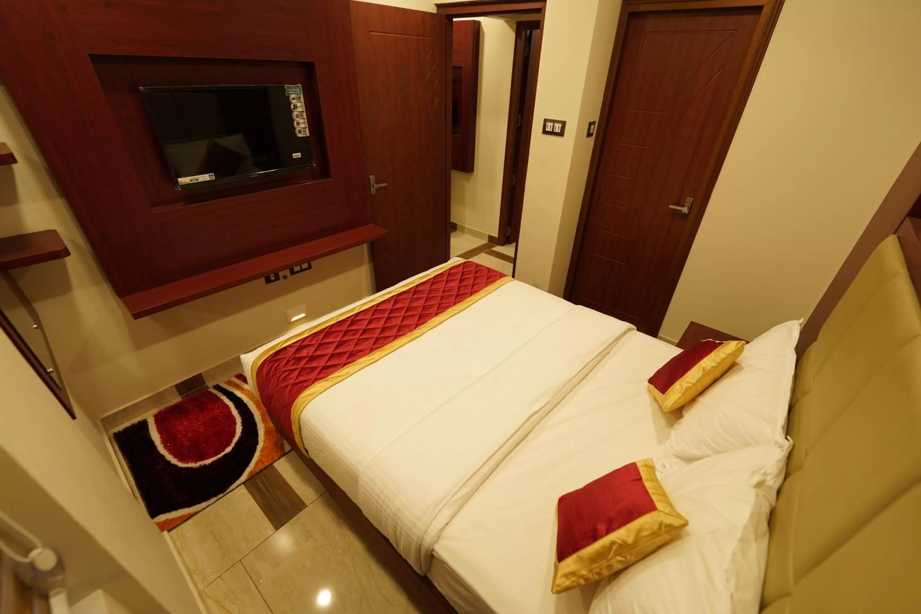 Bed in Hotel Newline Orchid