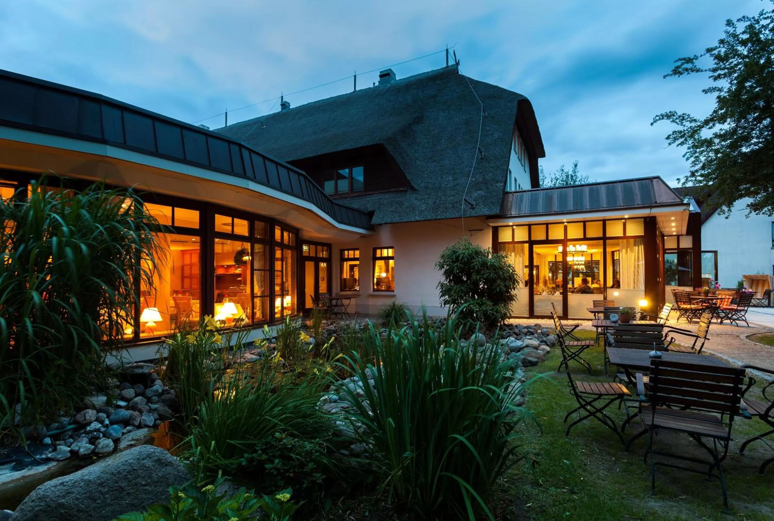 Garden in Ringhotel Warnemünder Hof