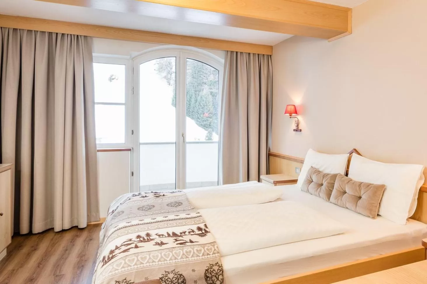 Bedroom, Bed in Linder Cycling Hotel