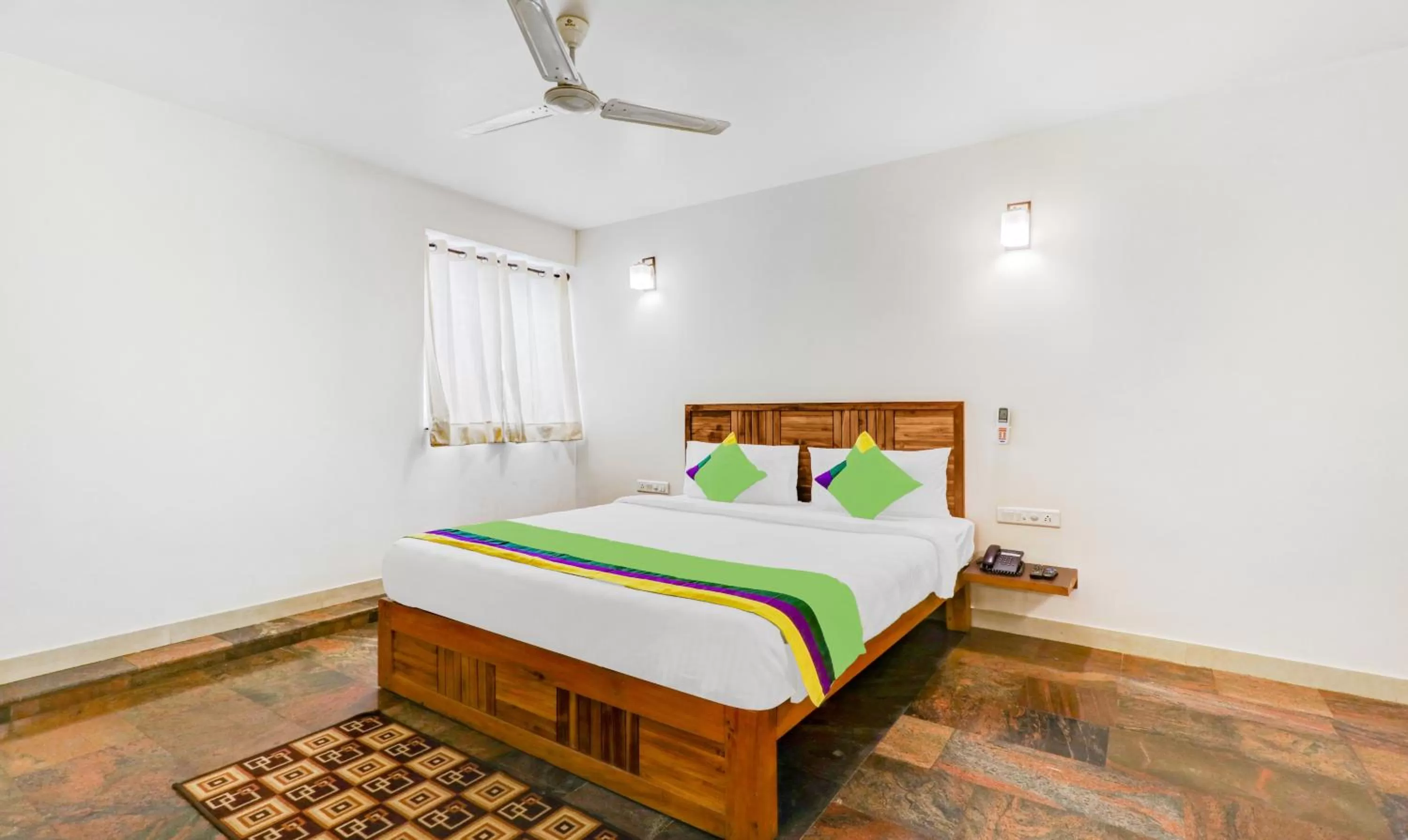 Bed in Treebo Benaka Residency