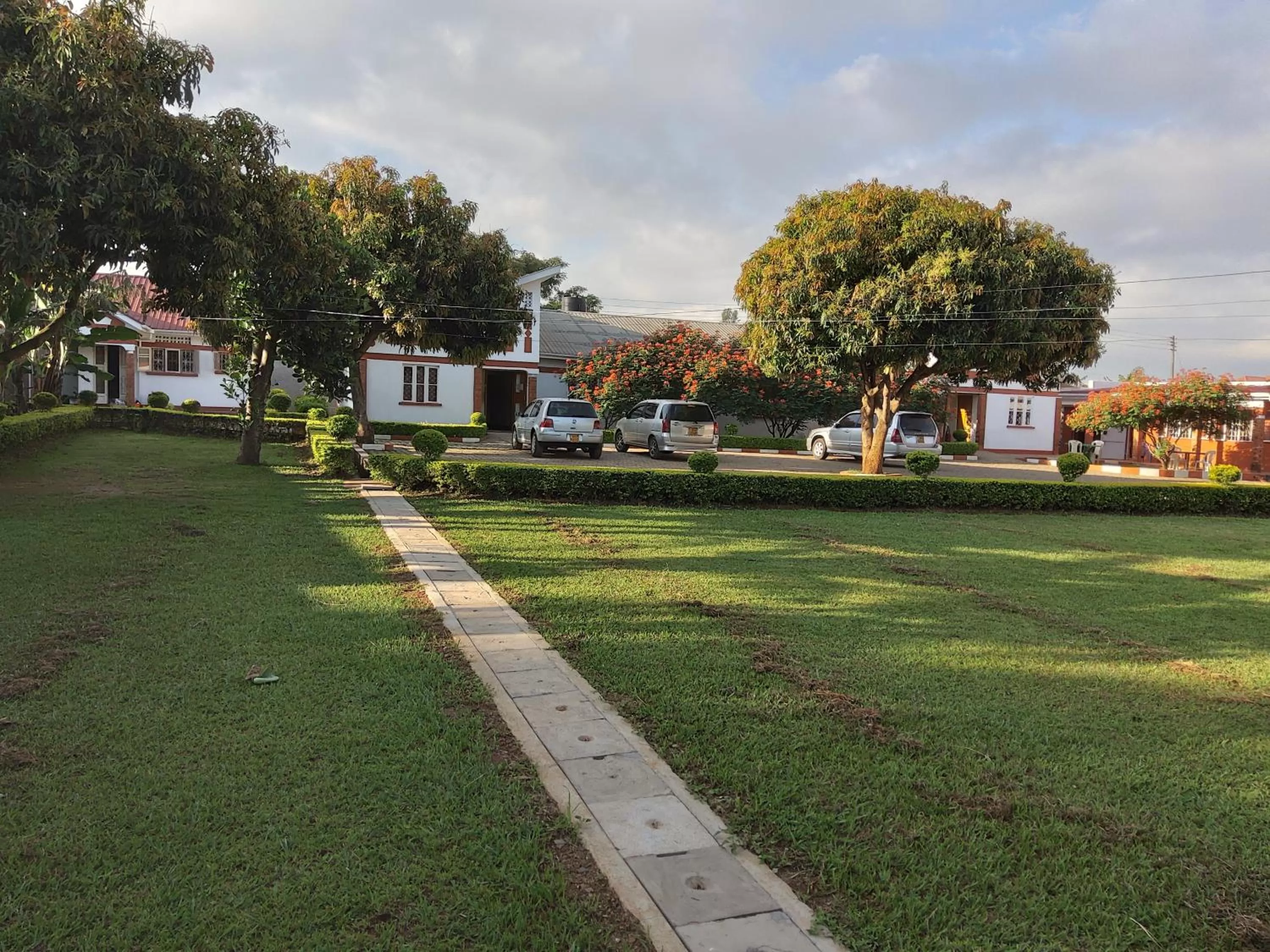 Garden in Lucia Villas Mbale