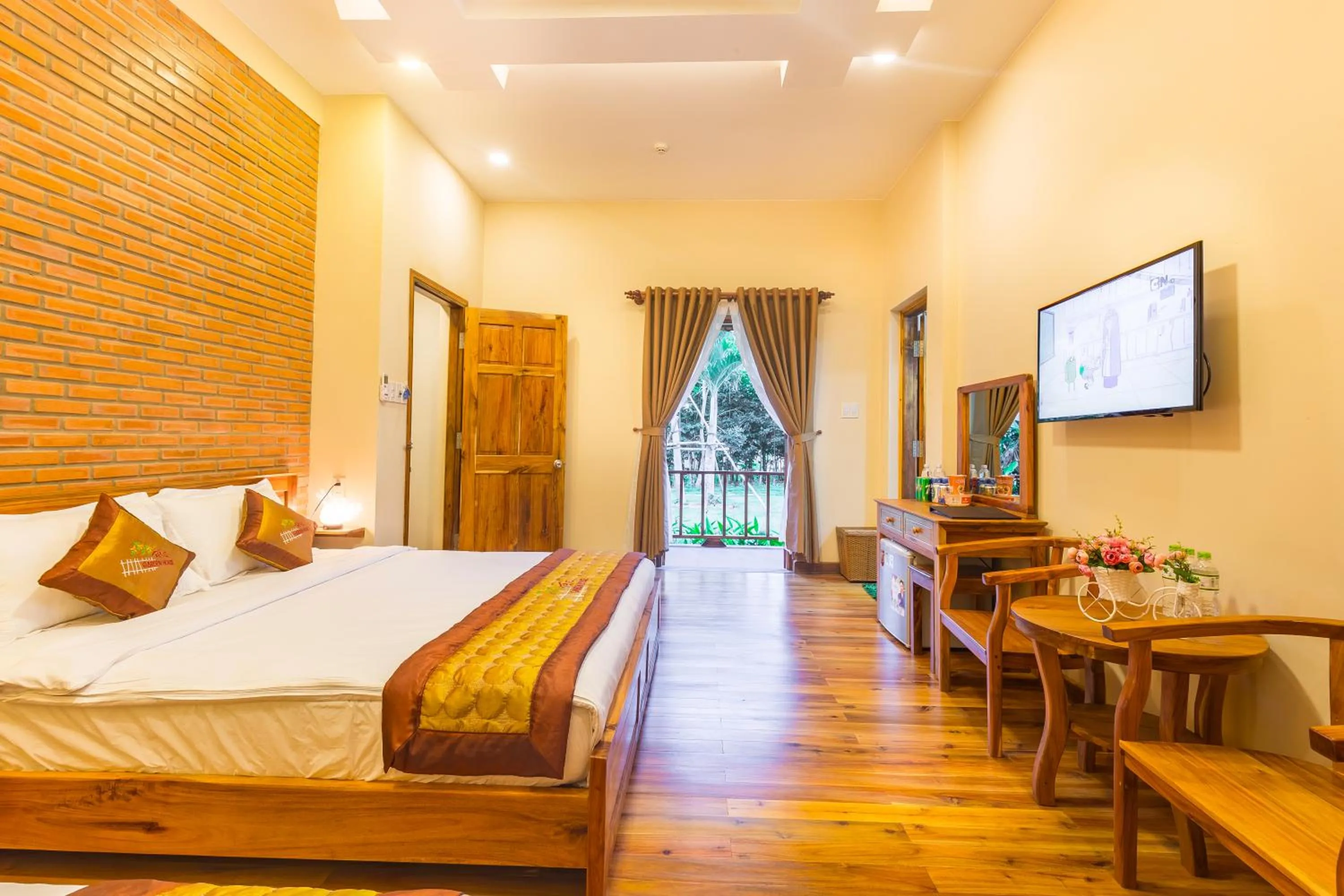 Bedroom, Bed in The Garden House Phu Quoc Resort