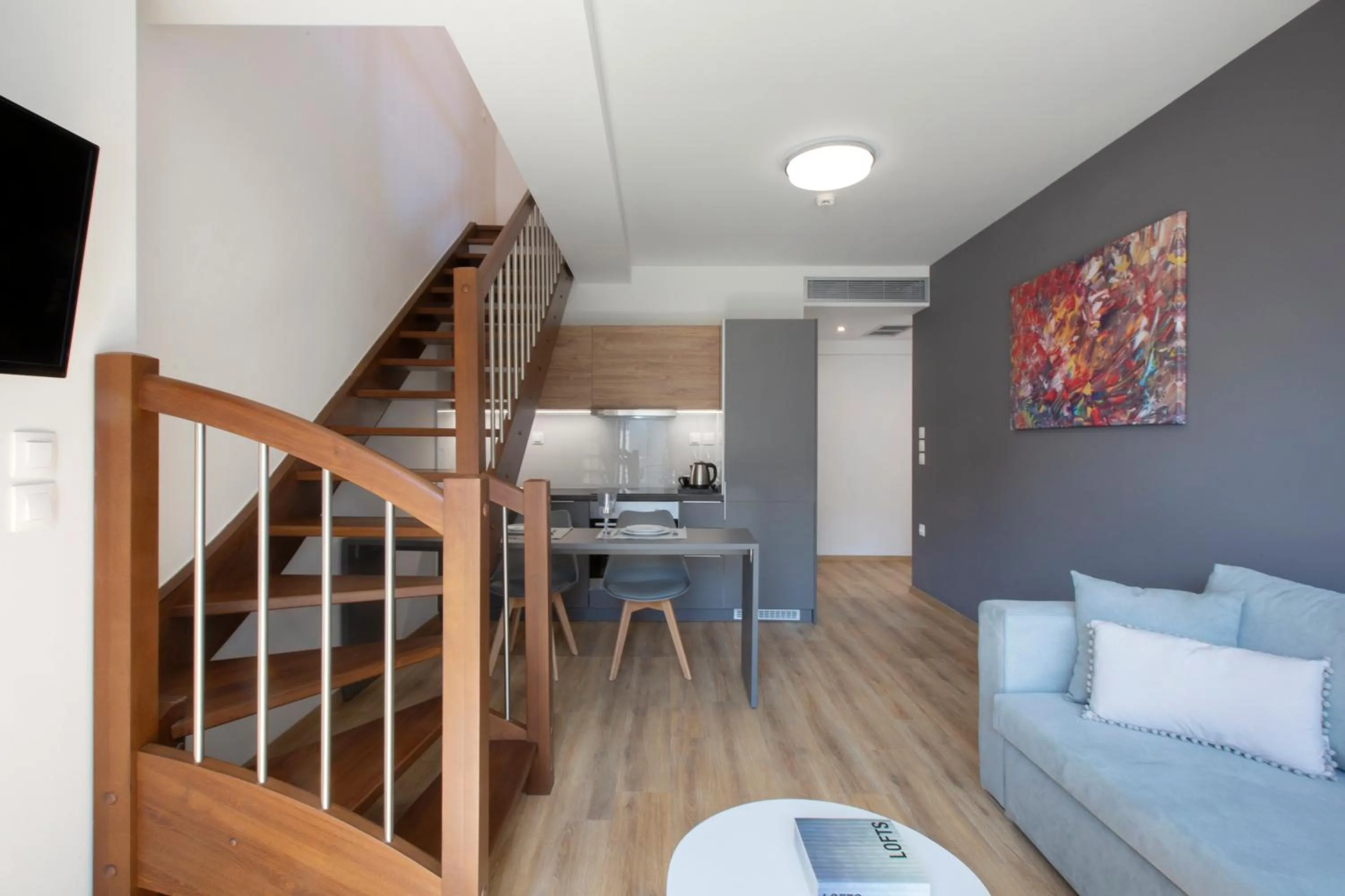 Living room in Athens Panorama Project