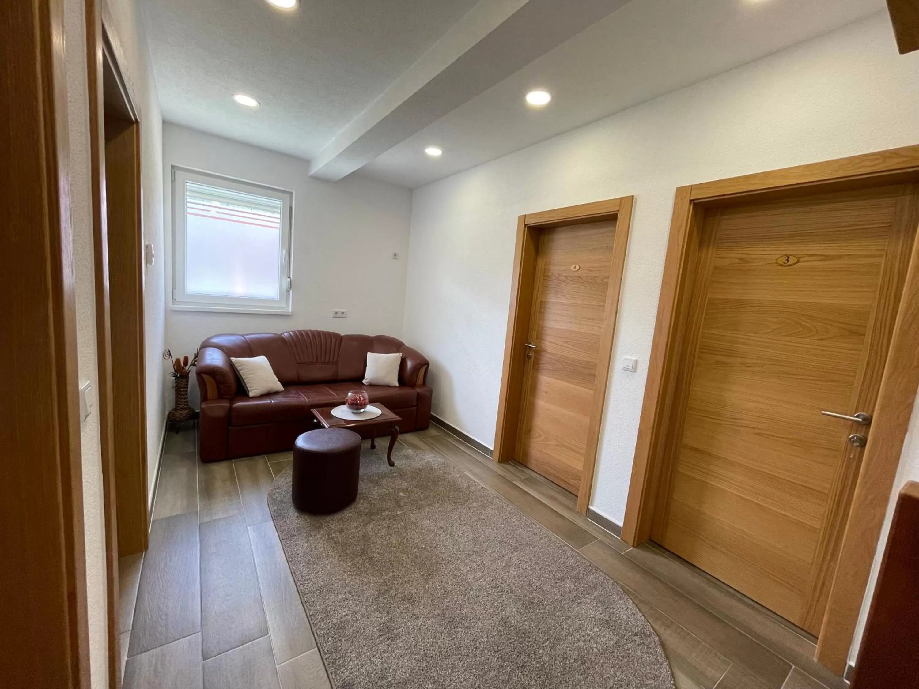 Seating area in Villa Maja