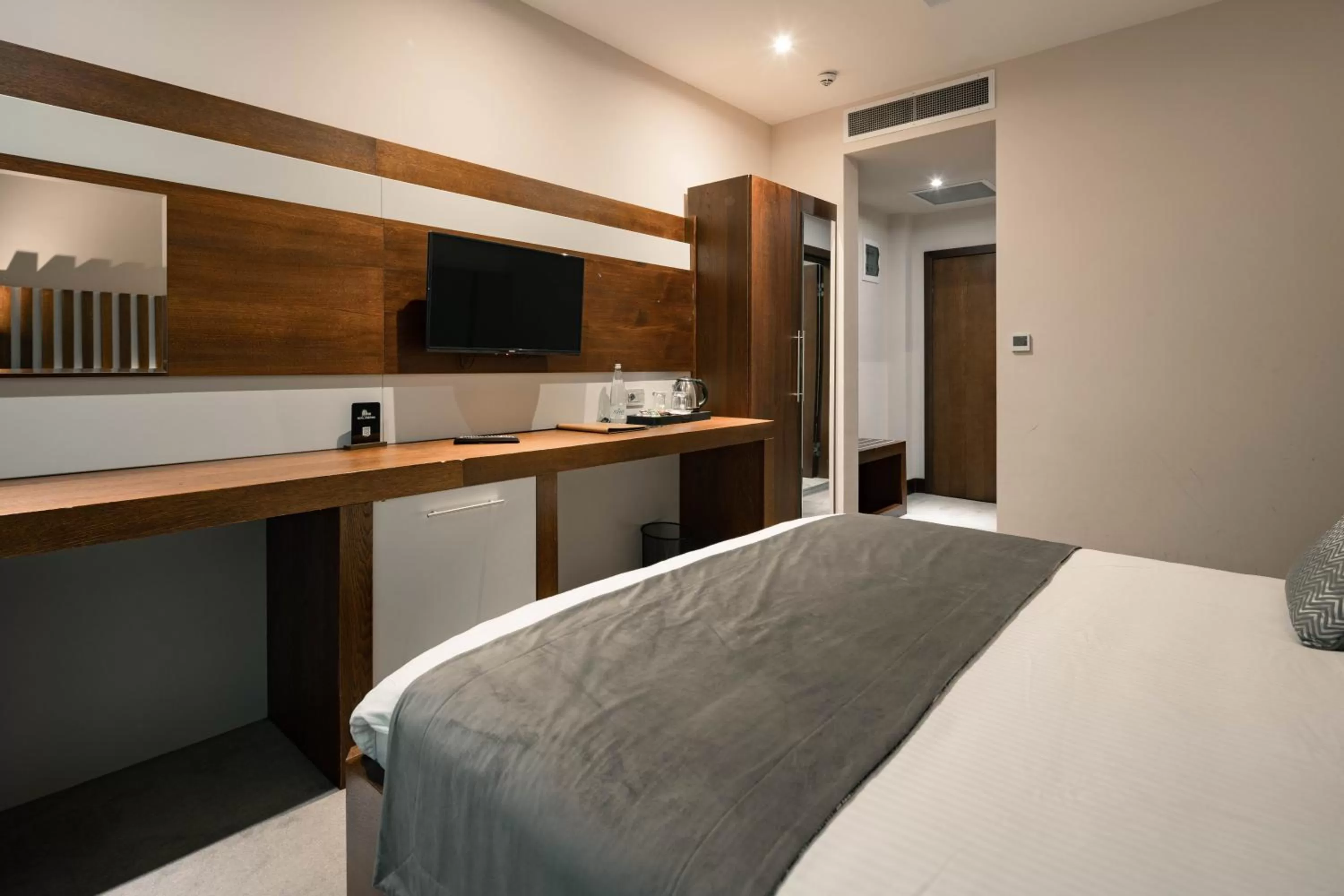 Bed in Hotel Prishtina