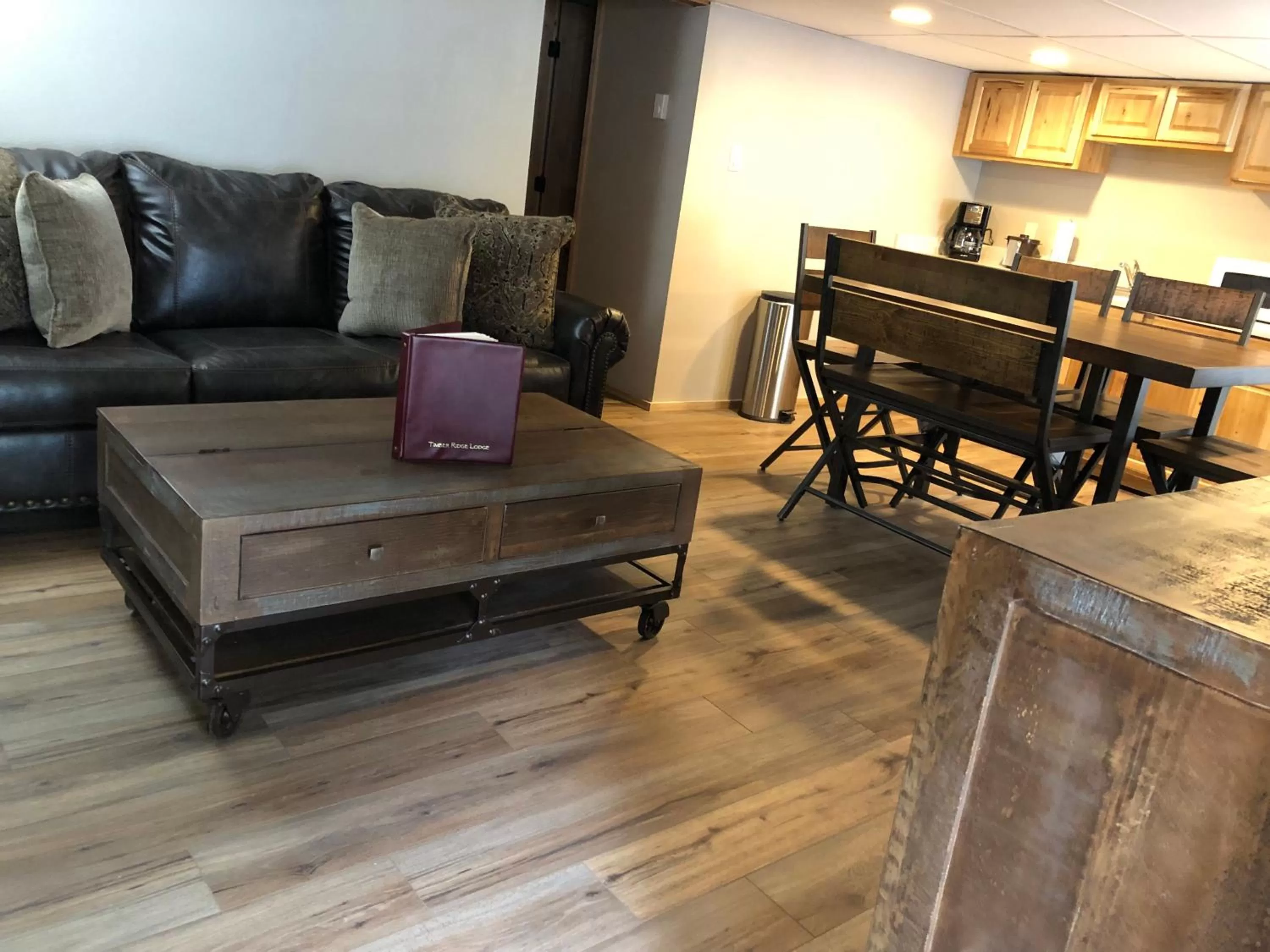 Seating Area in Timber Ridge Lodge Ouray