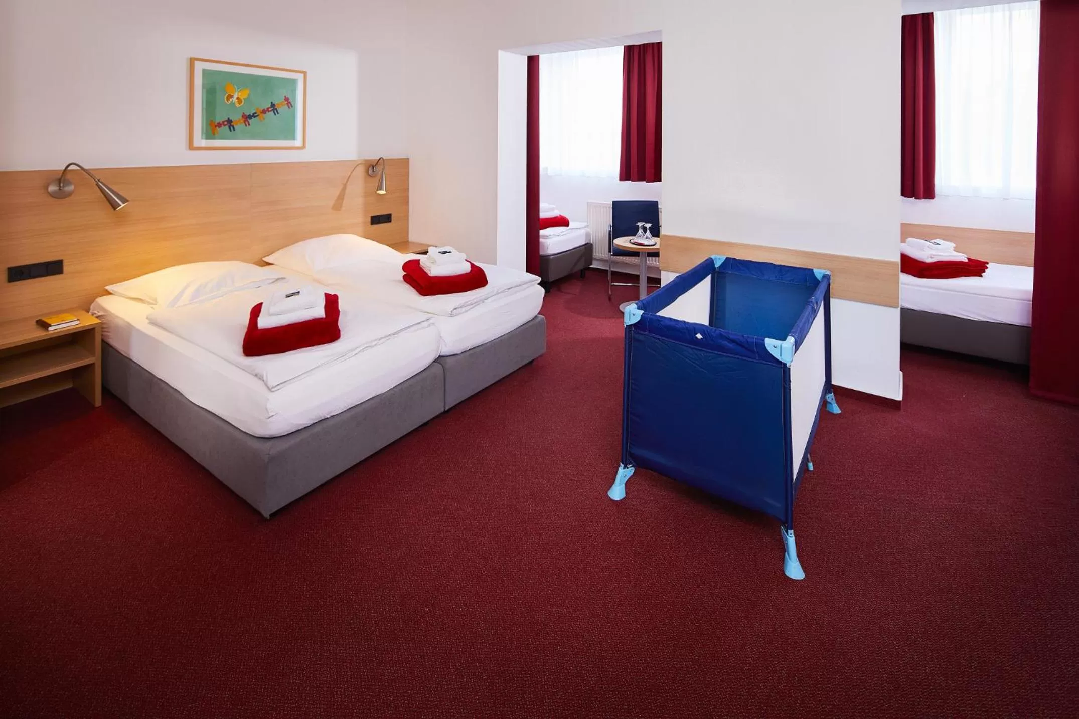 Photo of the whole room, Bed in Hotel Haus vom Guten Hirten