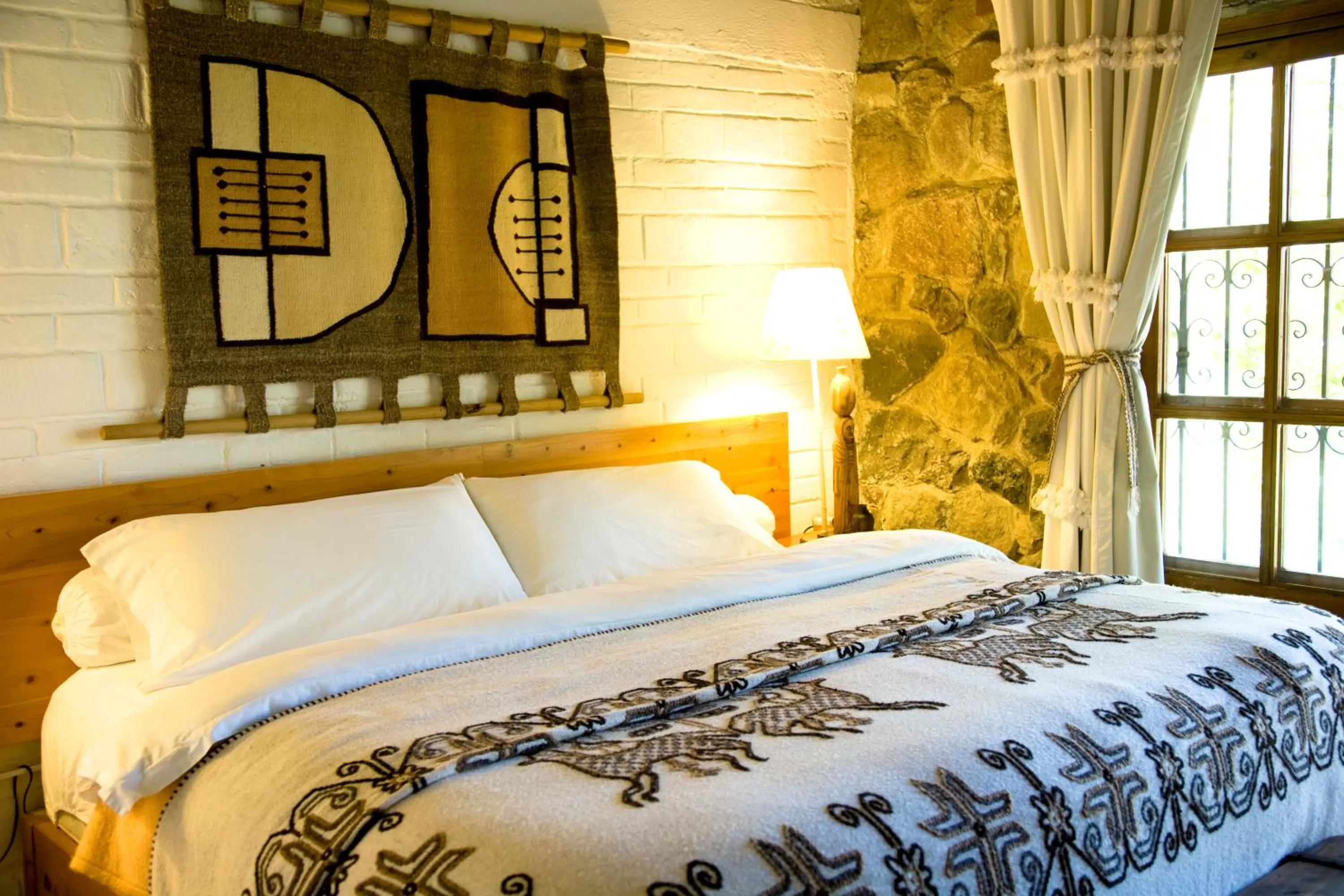 Bed in Hotel Rancho San Cayetano