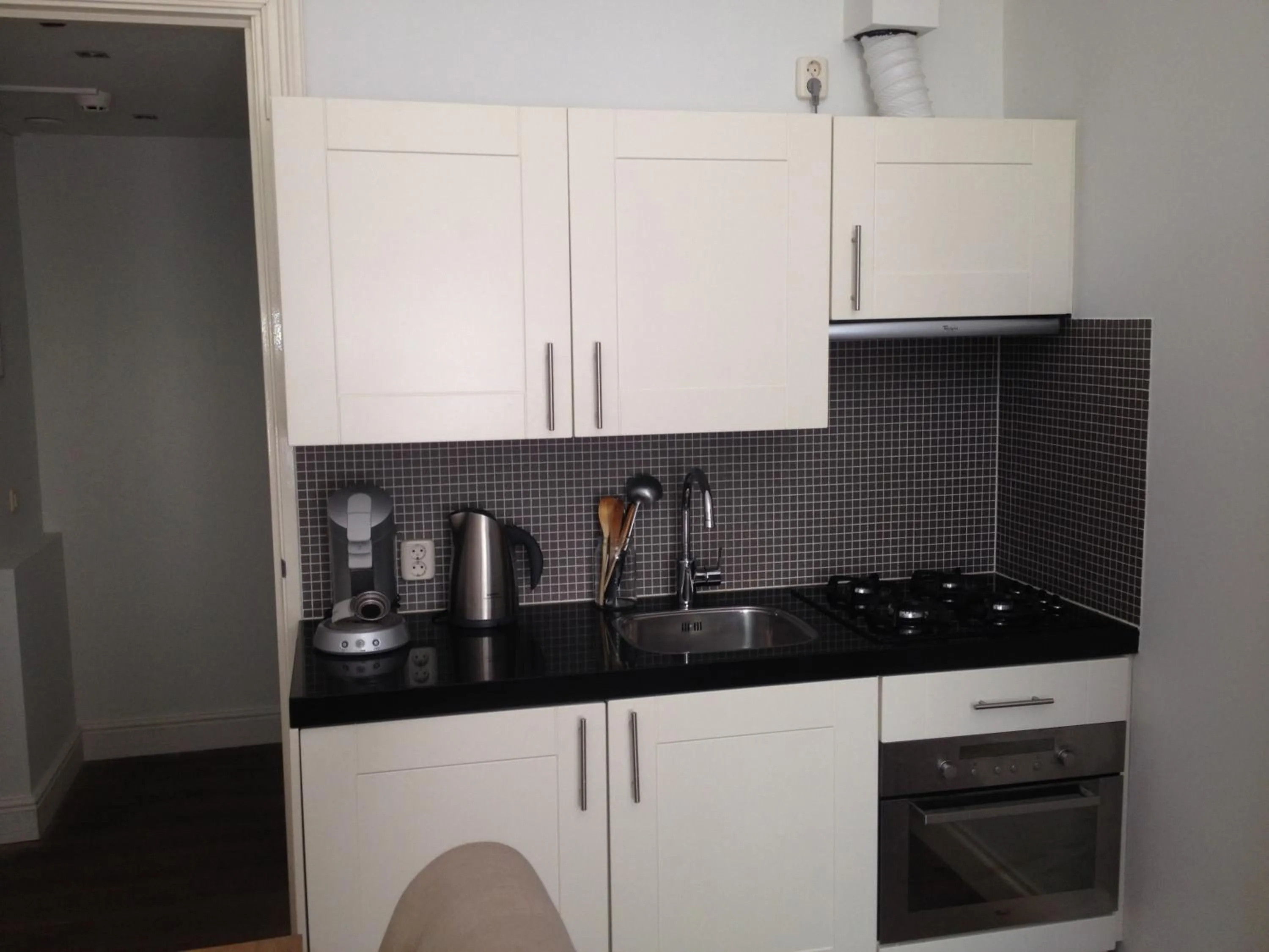 Kitchen or kitchenette in Grand Canal Boutique Hotel