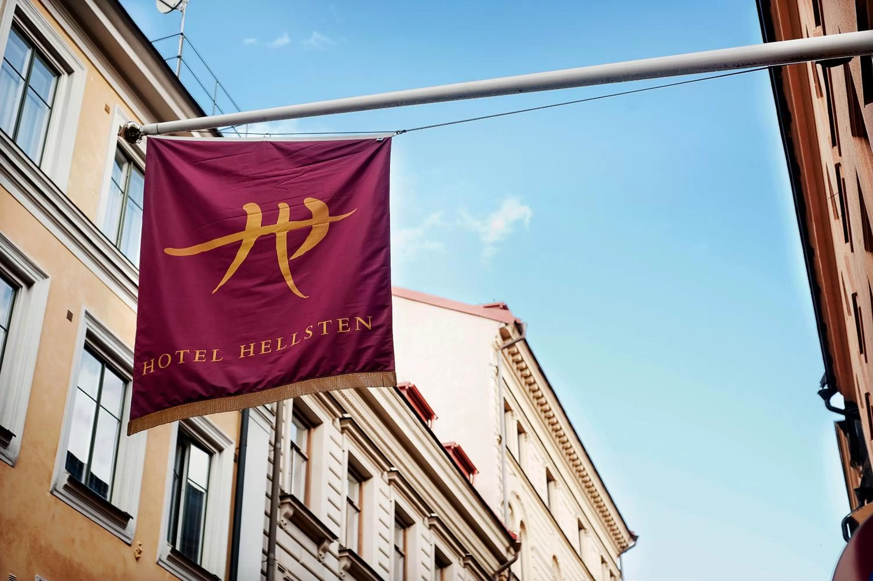 Facade/entrance in Hotel Hellsten