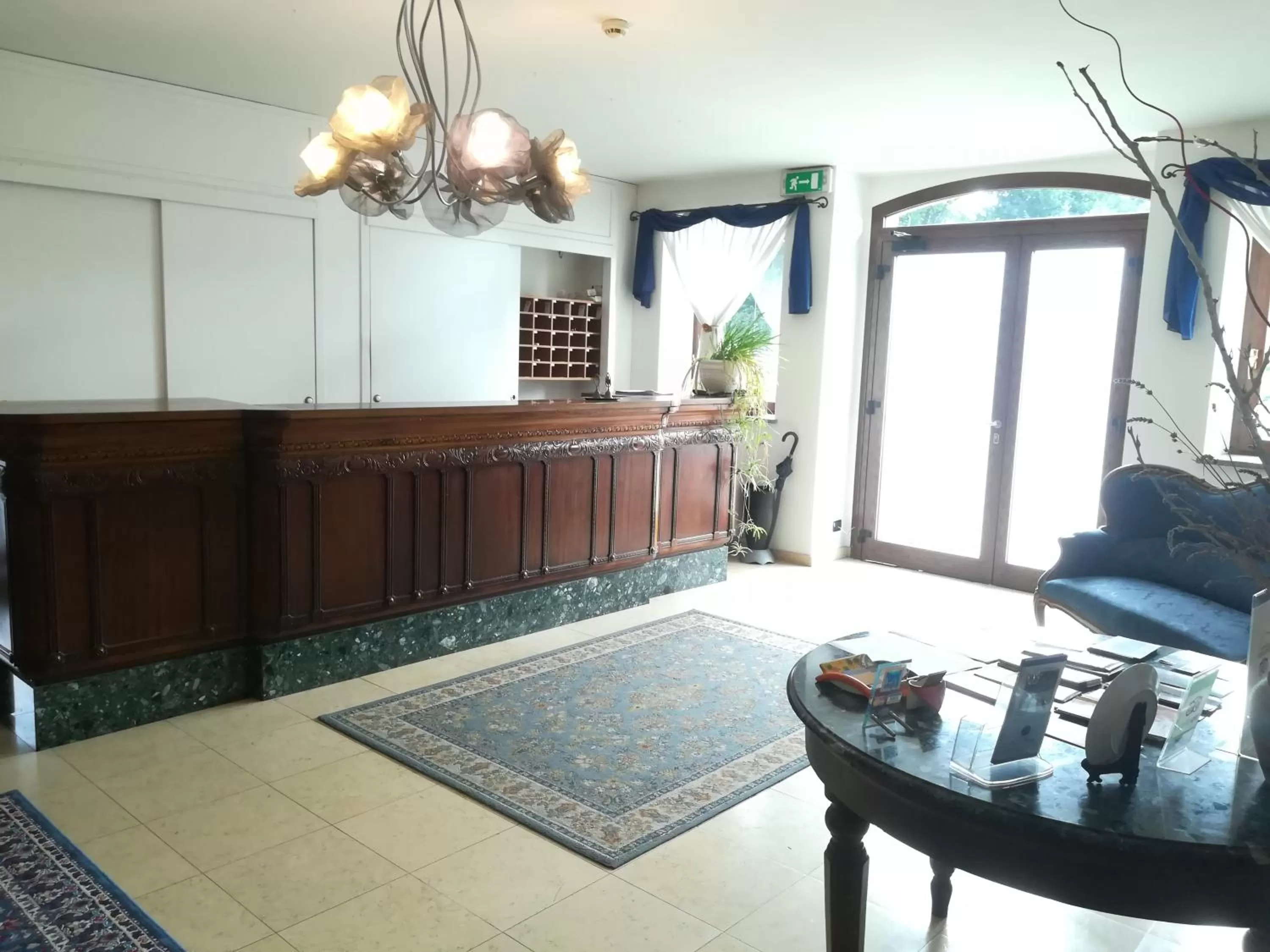 Lobby or reception in Hotel Ristorante Italia