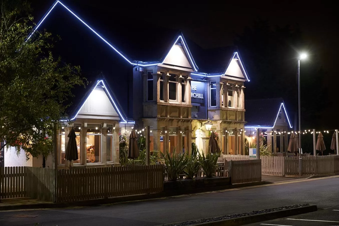 Property building in The Churchill By Greene King Inns