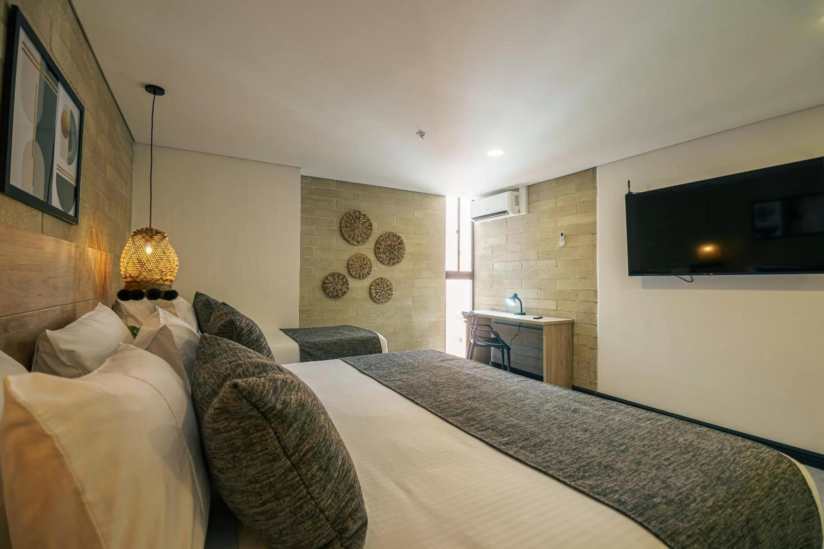 TV and multimedia, Bed in First Class Hotel