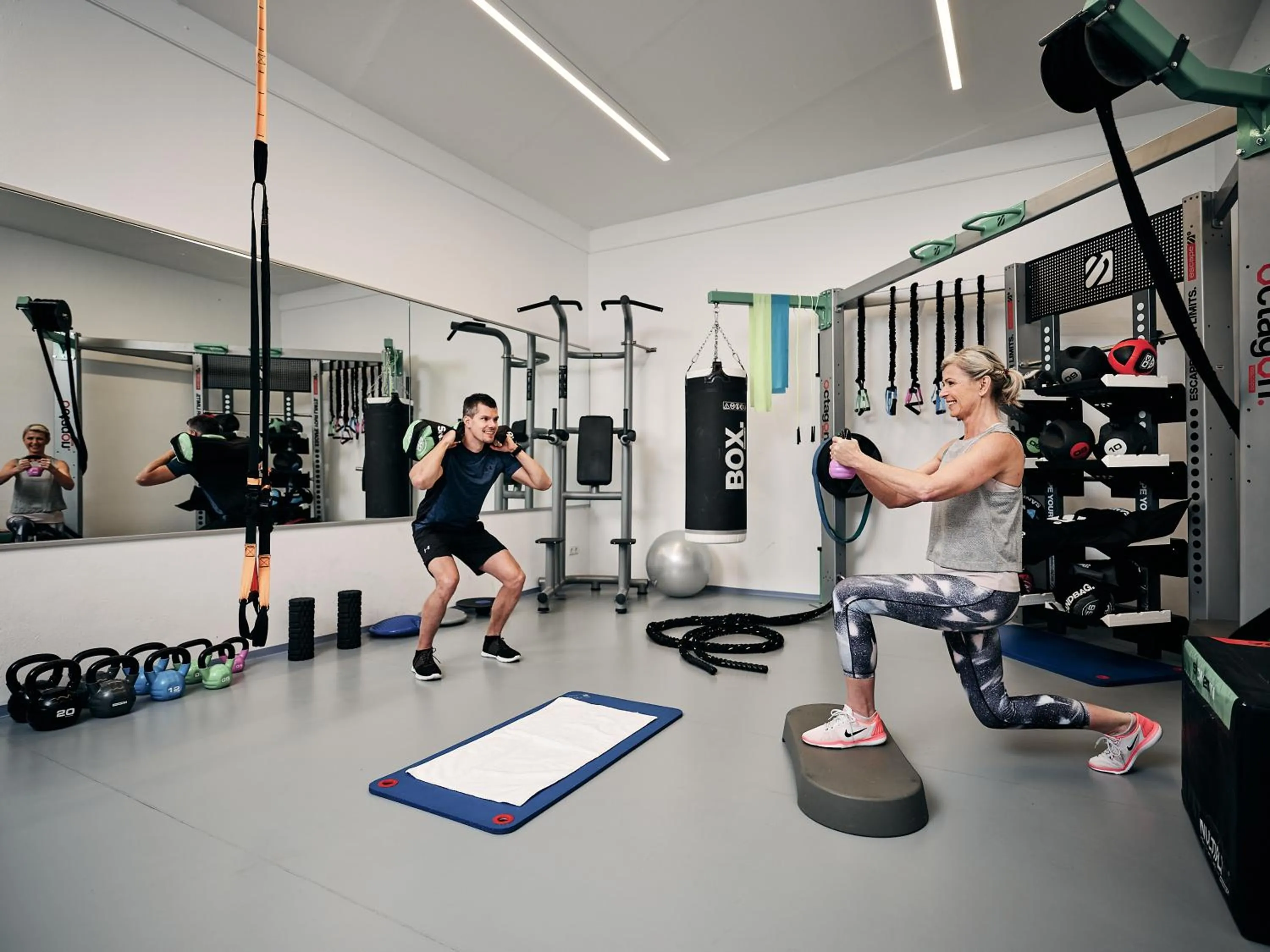 Fitness centre/facilities in Hotel Pichlmayrgut