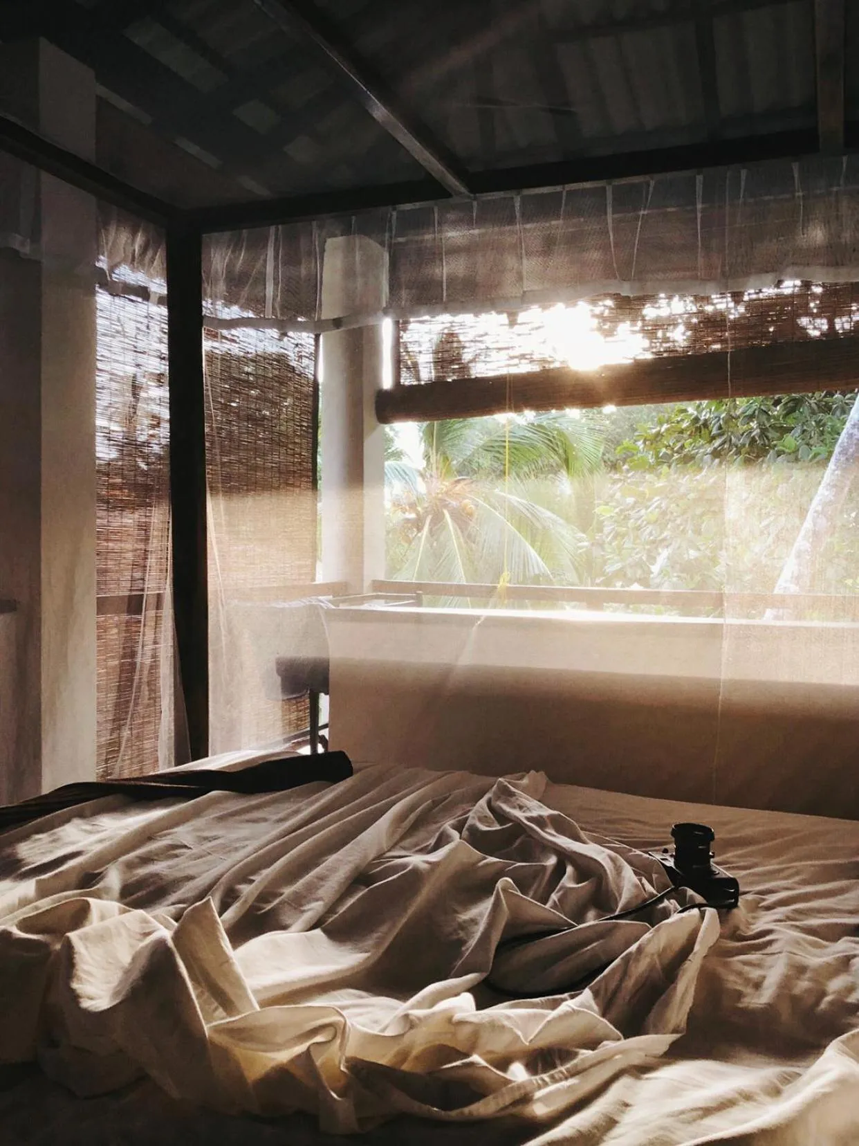 Bed in Talalla Retreat