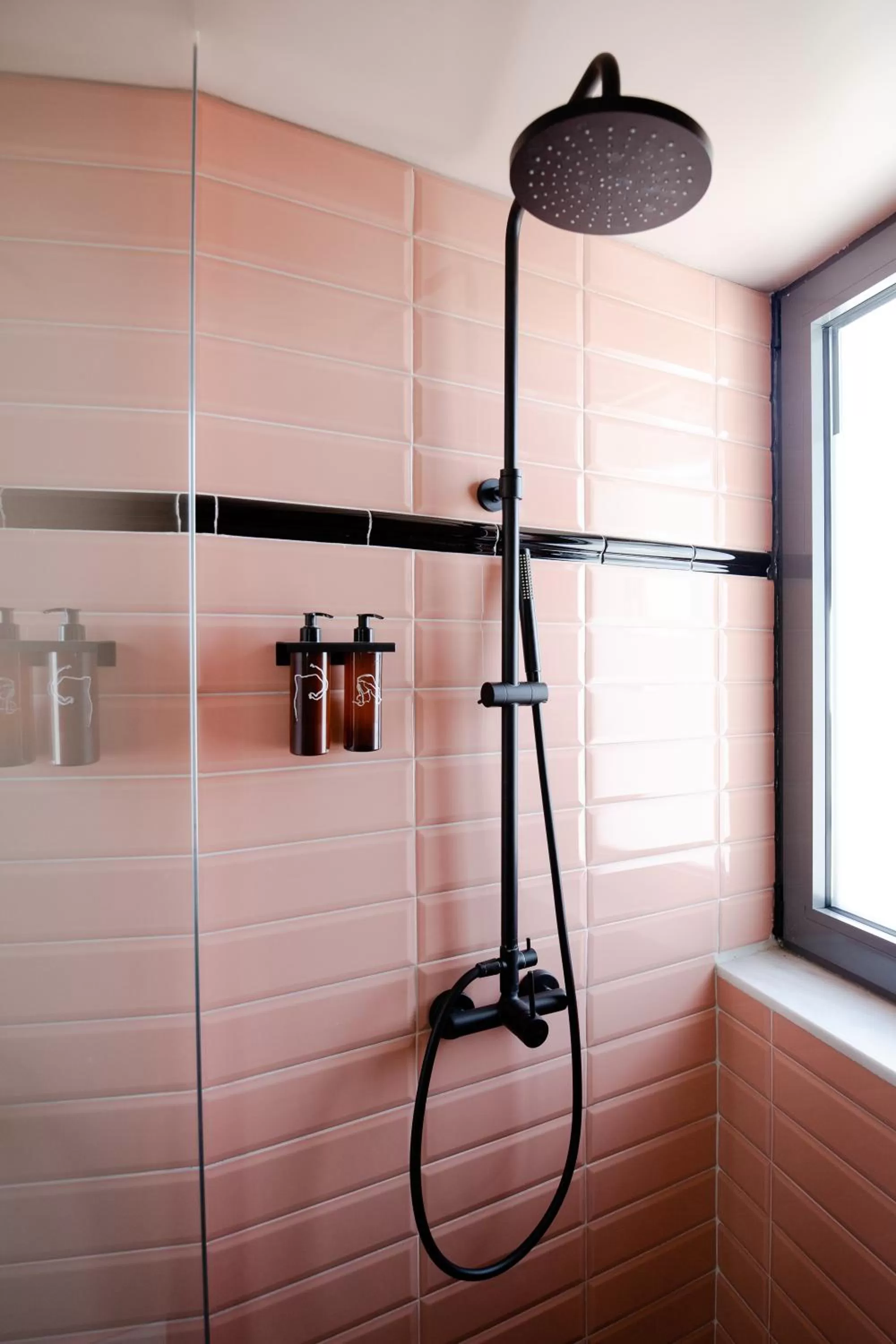 Bathroom in Downtown Athens Lofts - The Acropolis Observatory