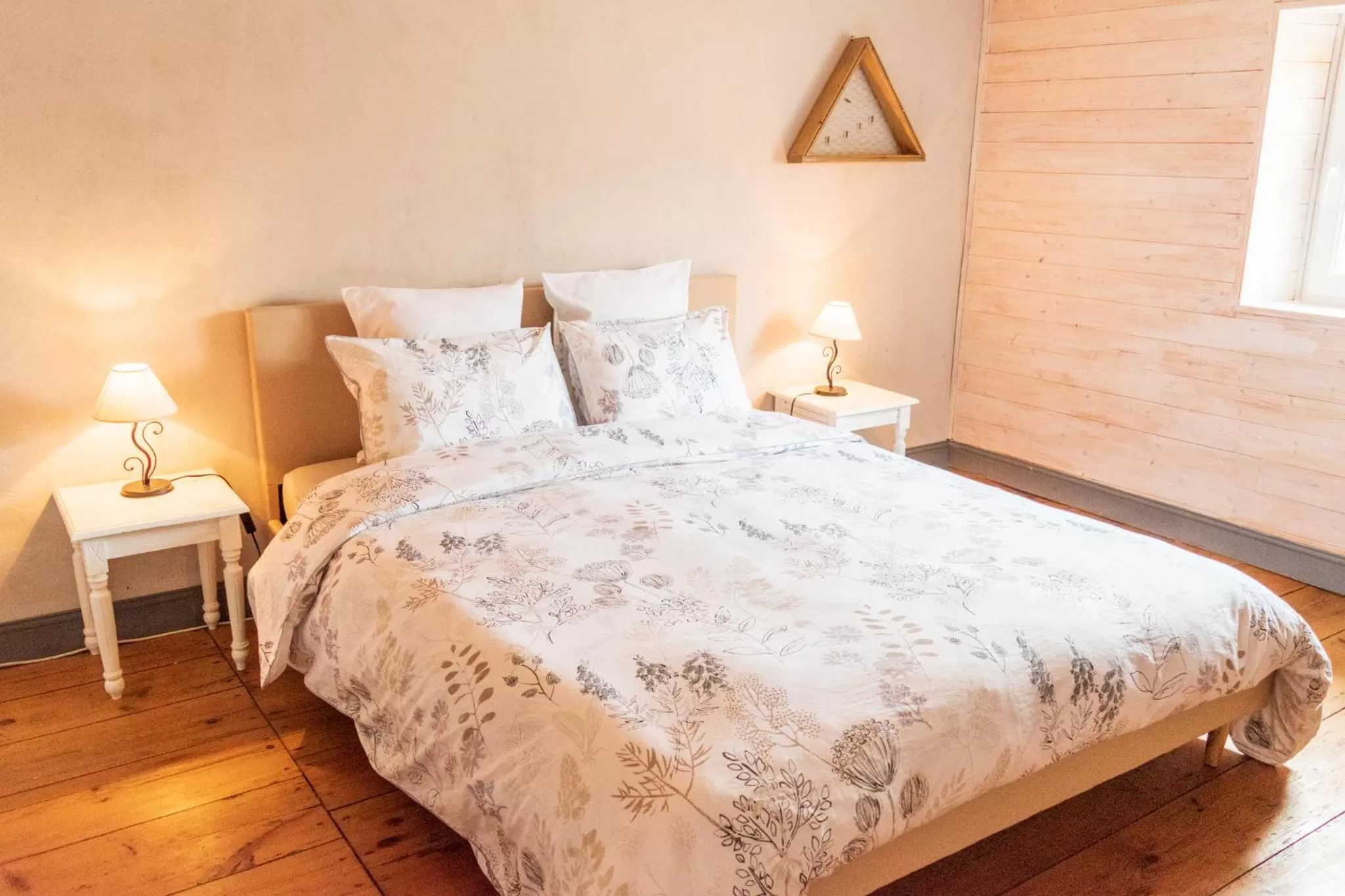 Bed in La Fée Maison