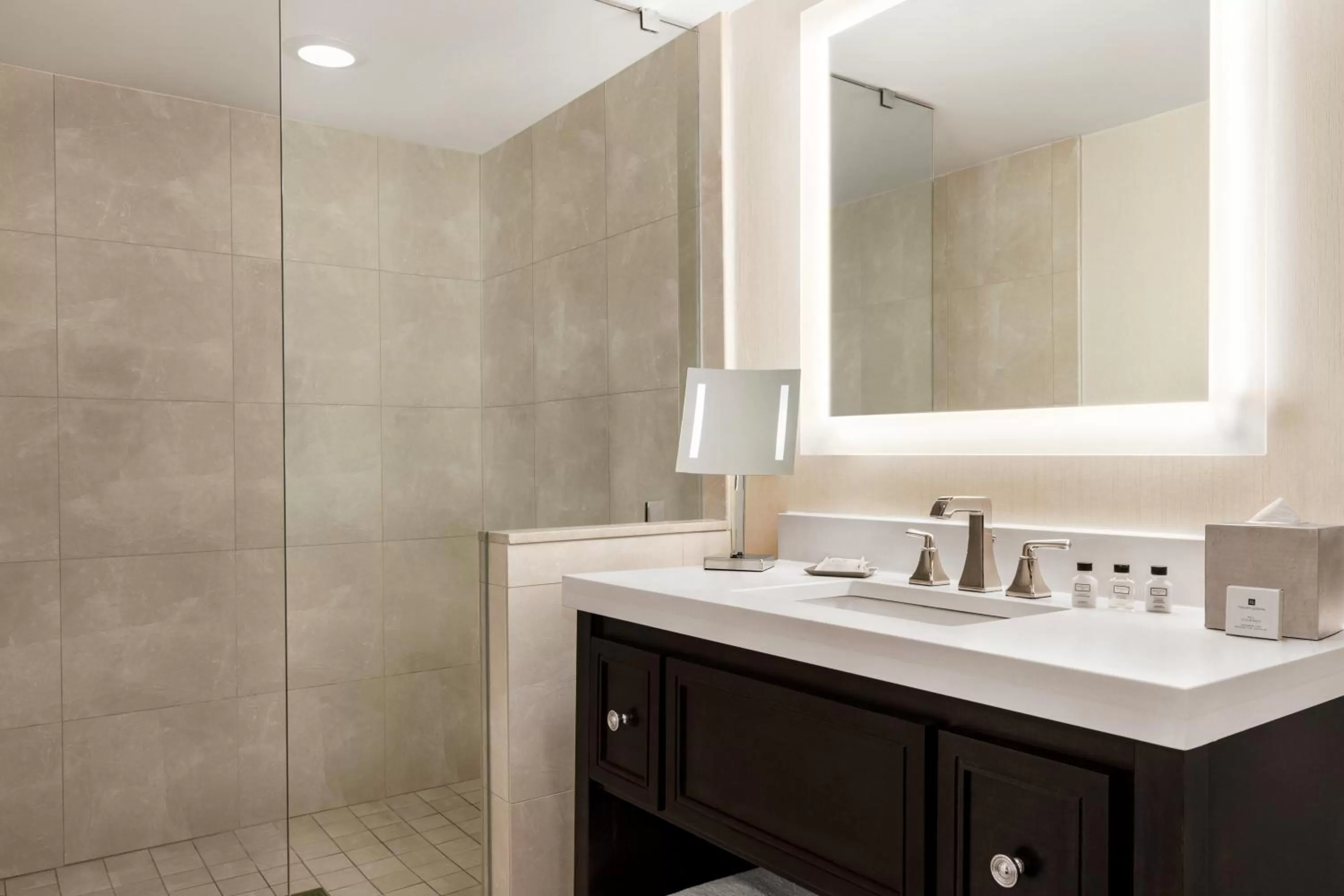 Bathroom in Crowne Plaza Hotel Philadelphia - King of Prussia by IHG