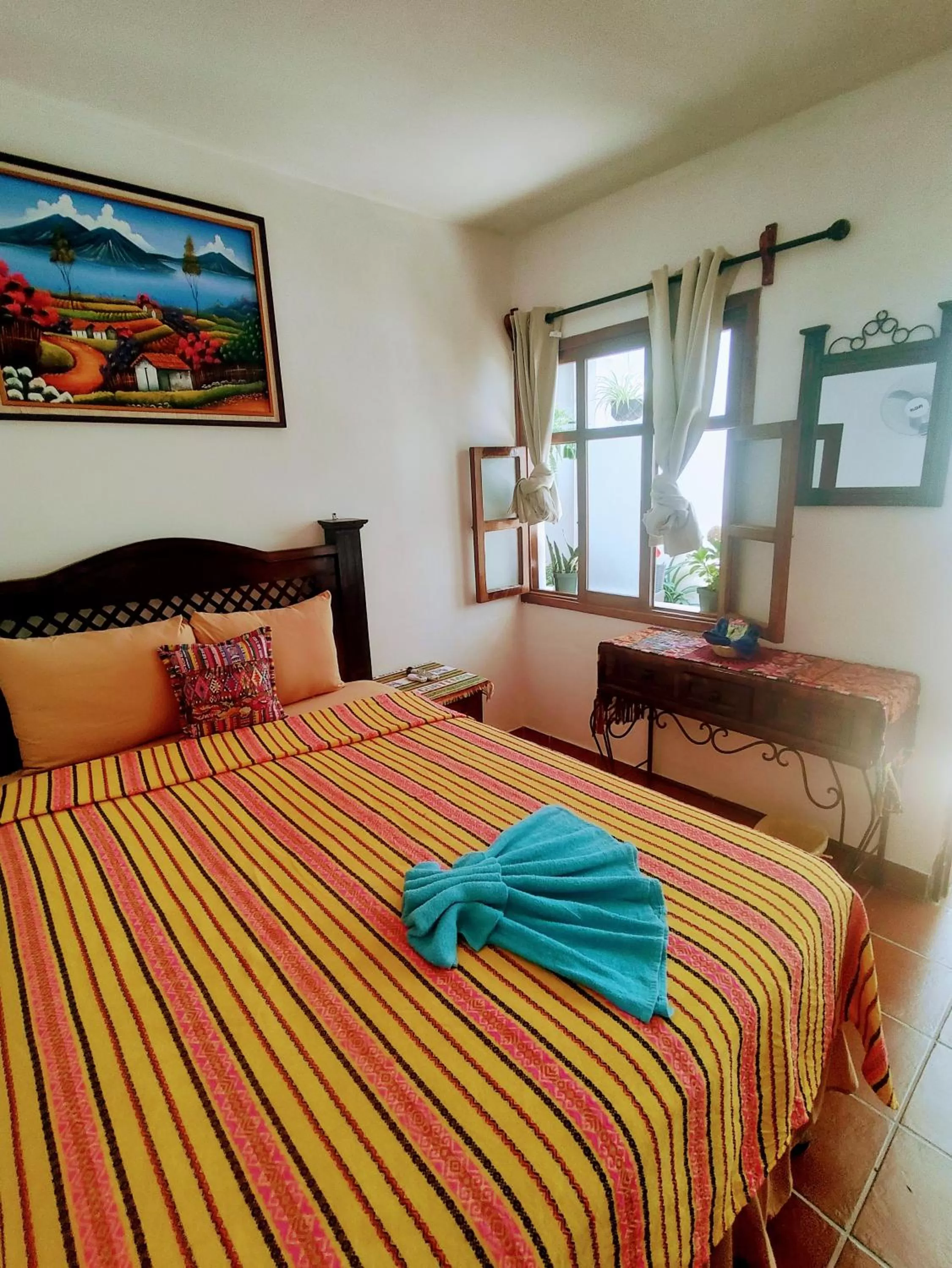 Bed in Francisco's rest house hotel