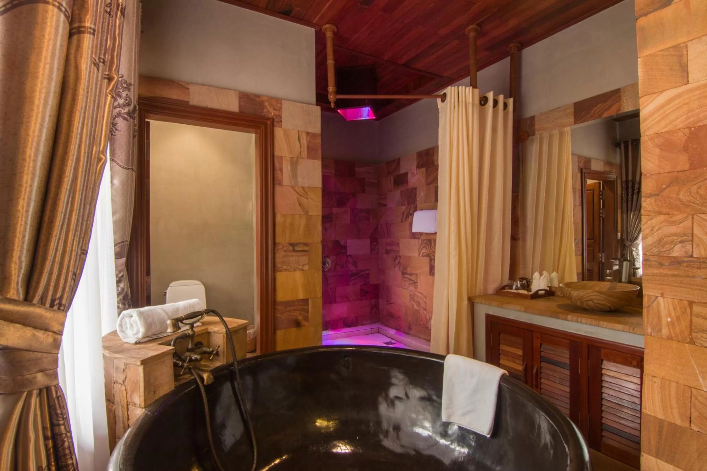 Bathroom in Angkor Style Resort