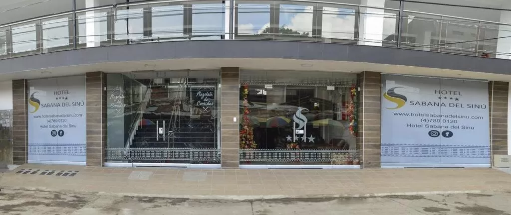 Facade/entrance in Hotel Sabana del Sinu