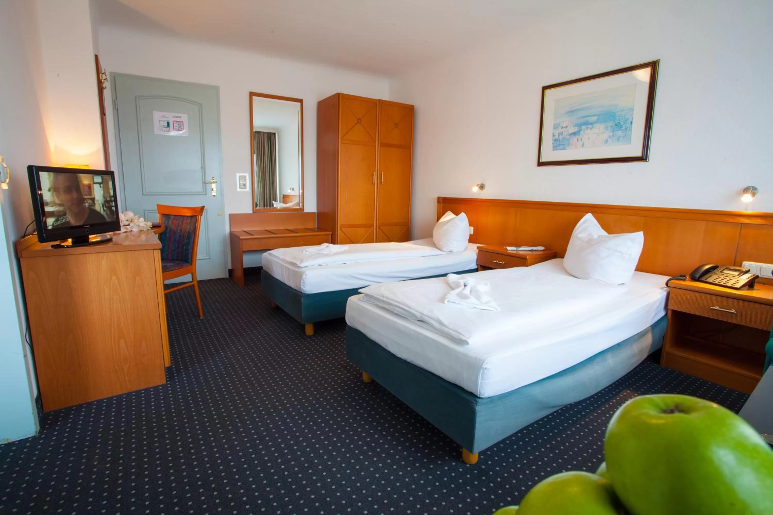 Photo of the whole room, Bed in INA Hotel Royal