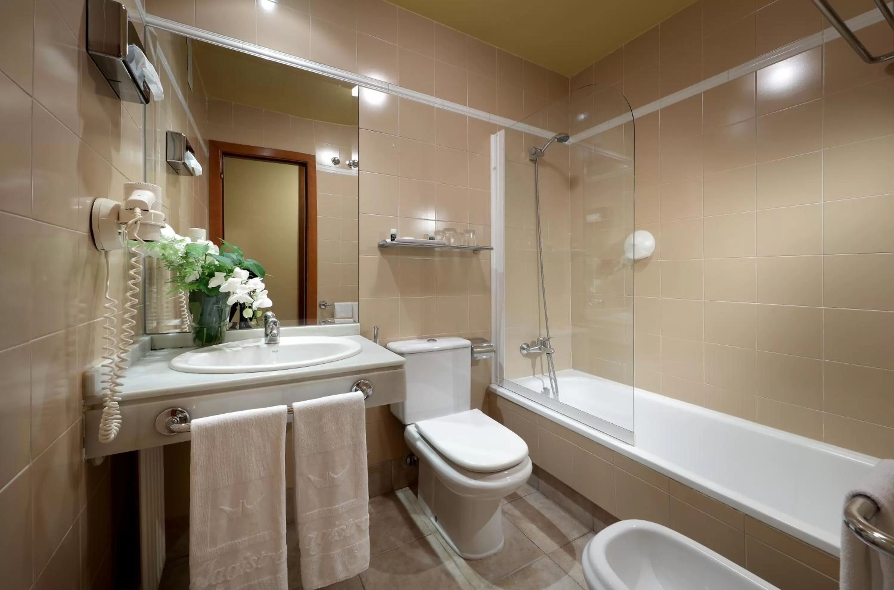 Shower in Exe Hotel El Magistral