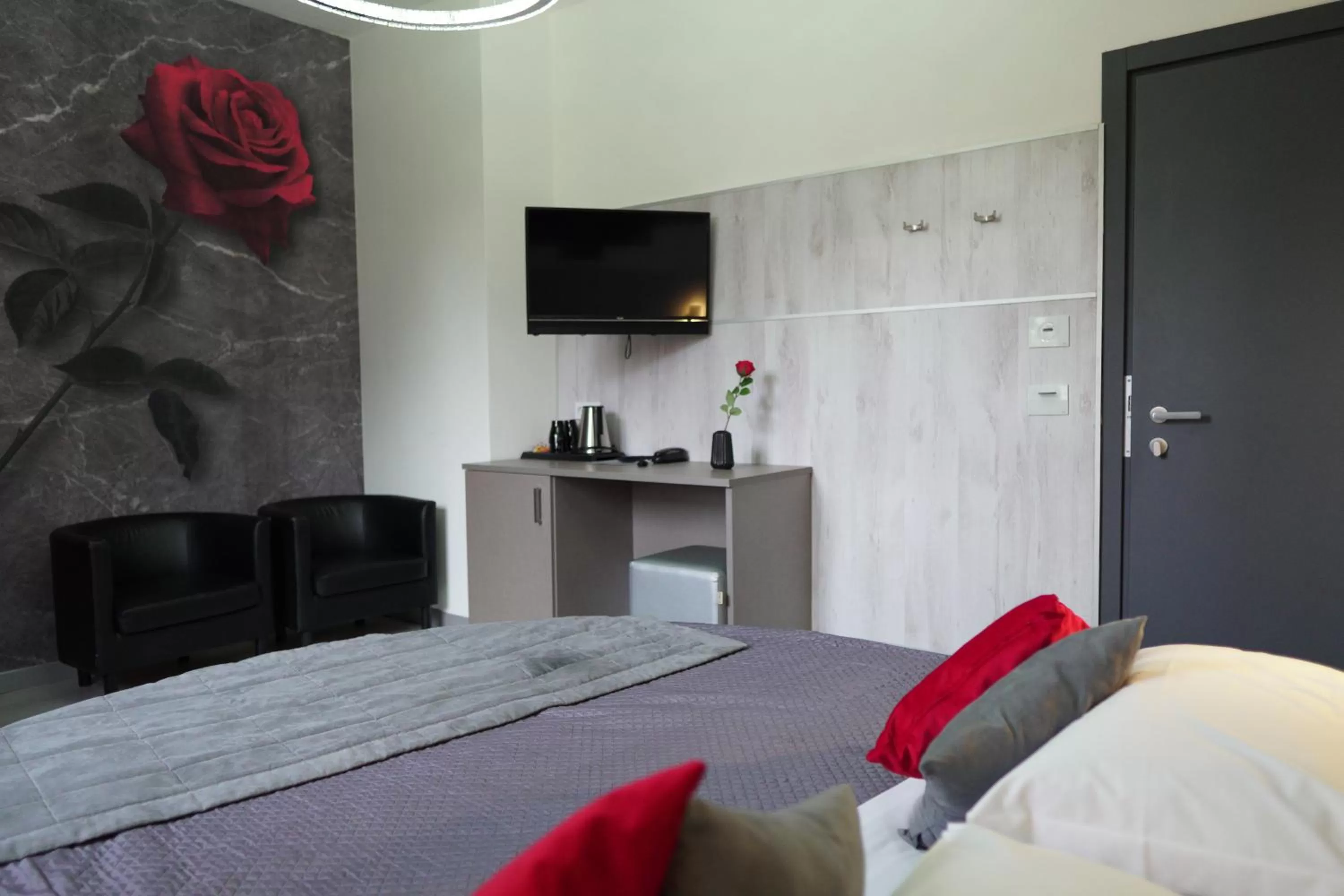 Bedroom in Hotel Canarino