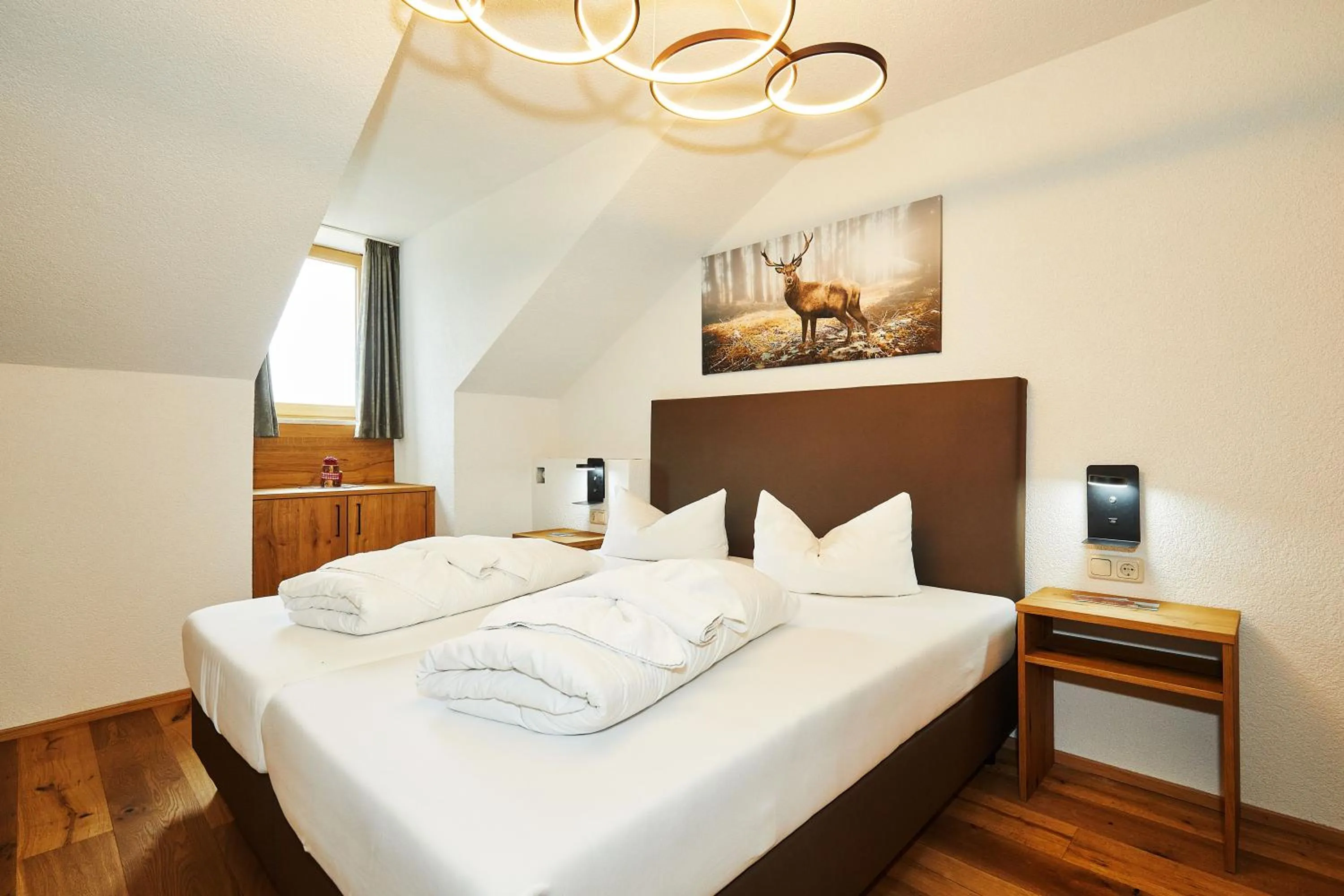 Bed in Hotel Rupertihof