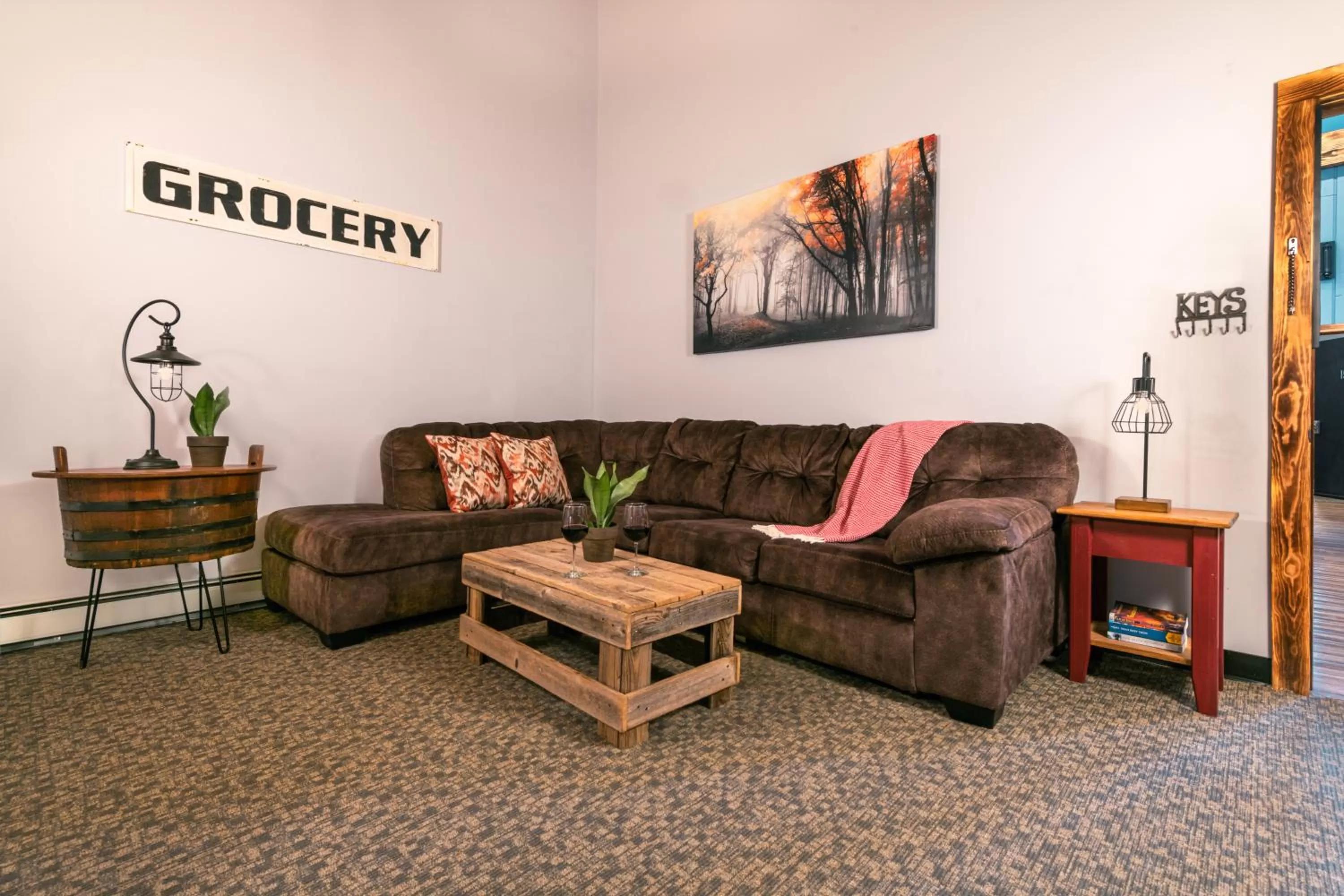 Living room, Seating Area in Mad River Lodge