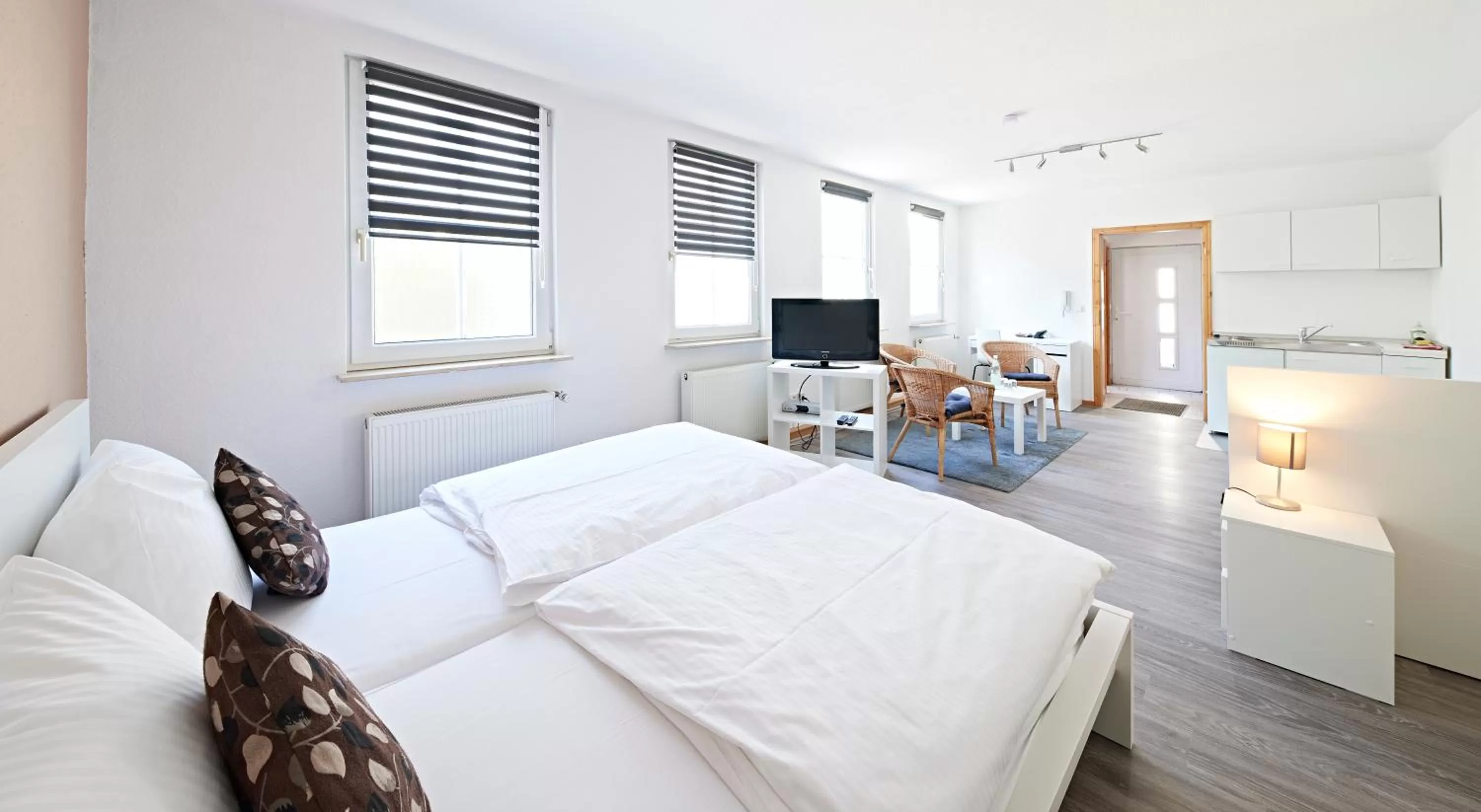 Photo of the whole room, Bed in Altstadthotel Fürth