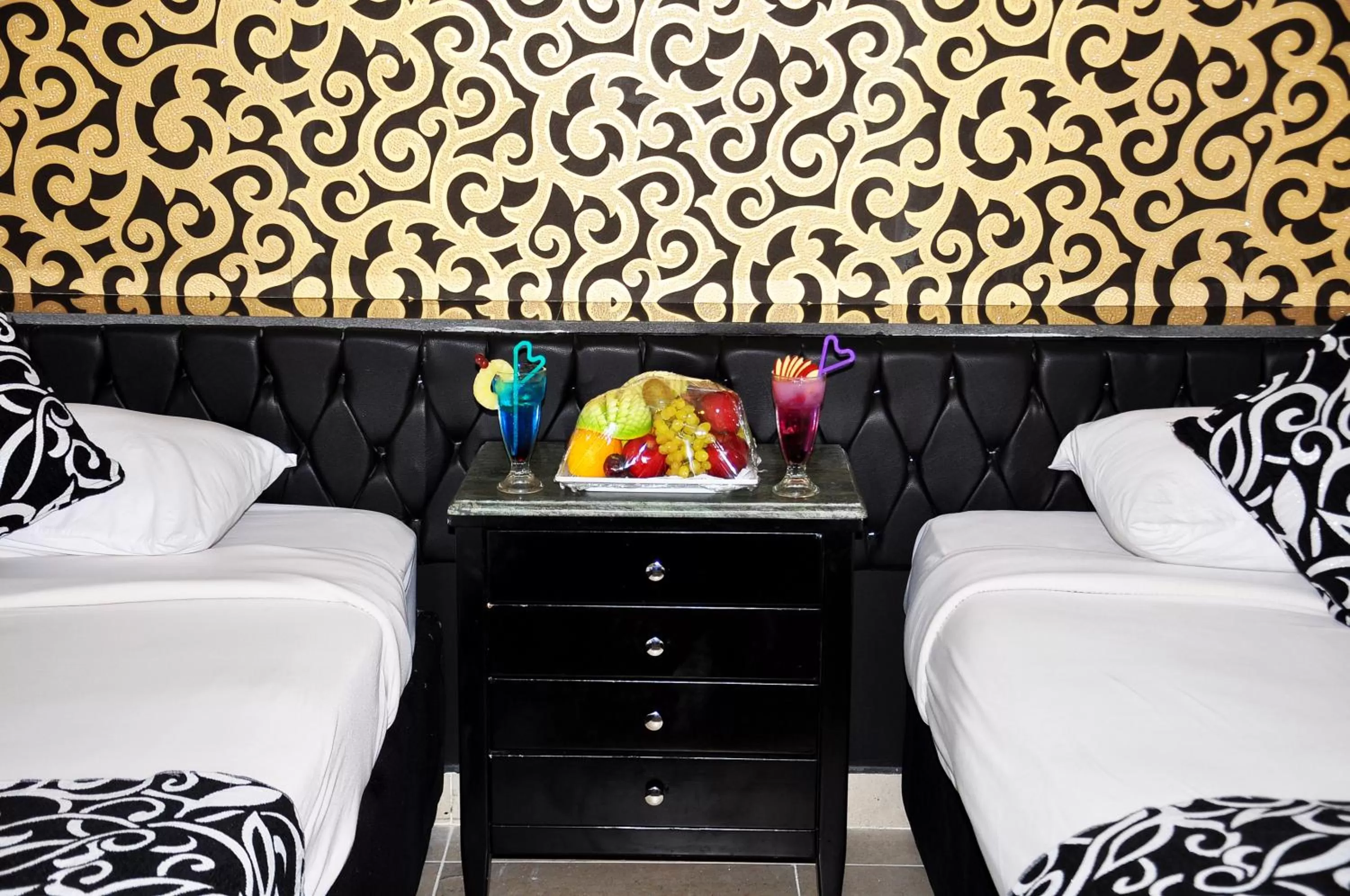 Bed in Panorama Bungalows Resort El Gouna