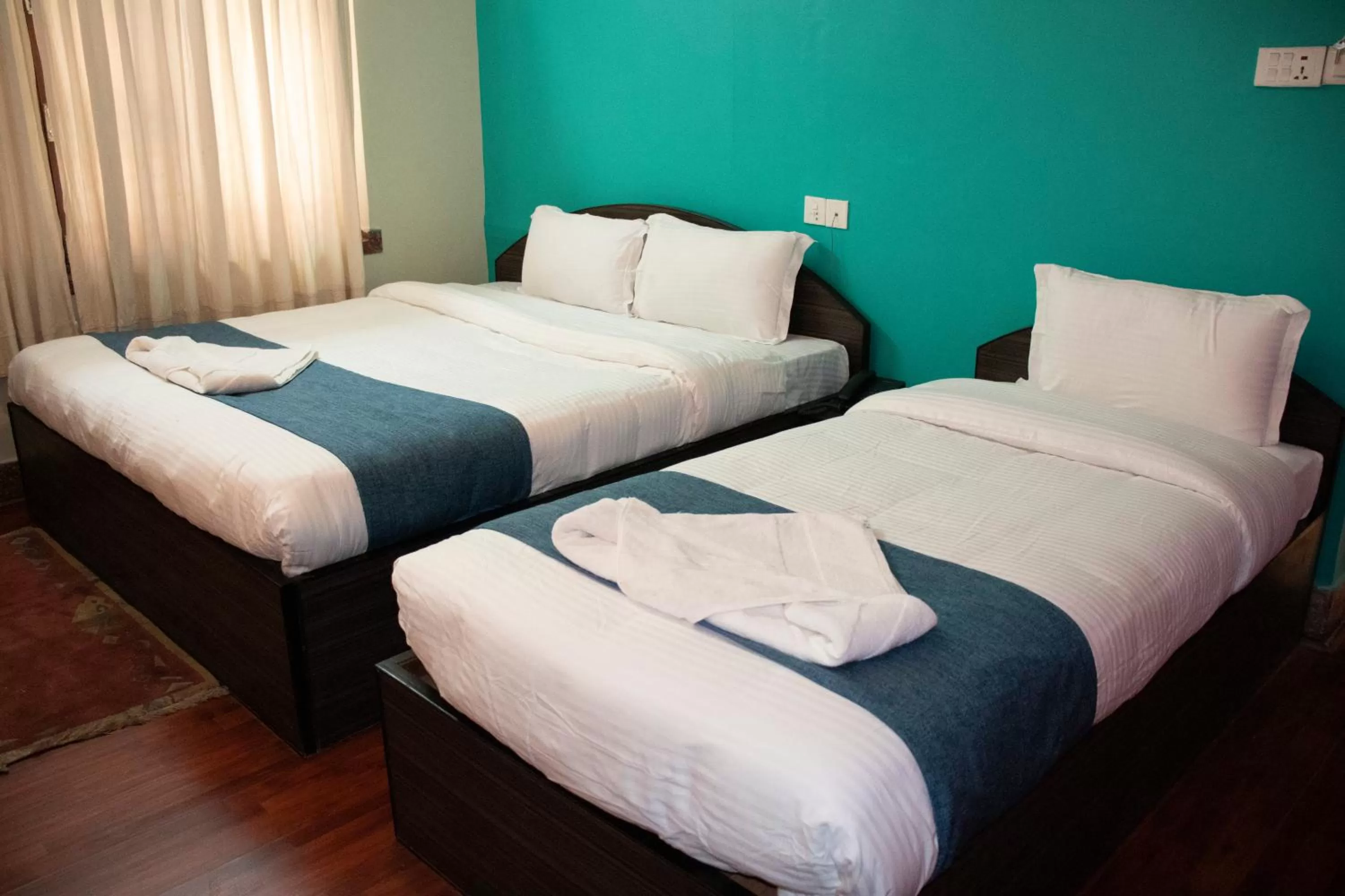 Bed in Hotel Green Horizon