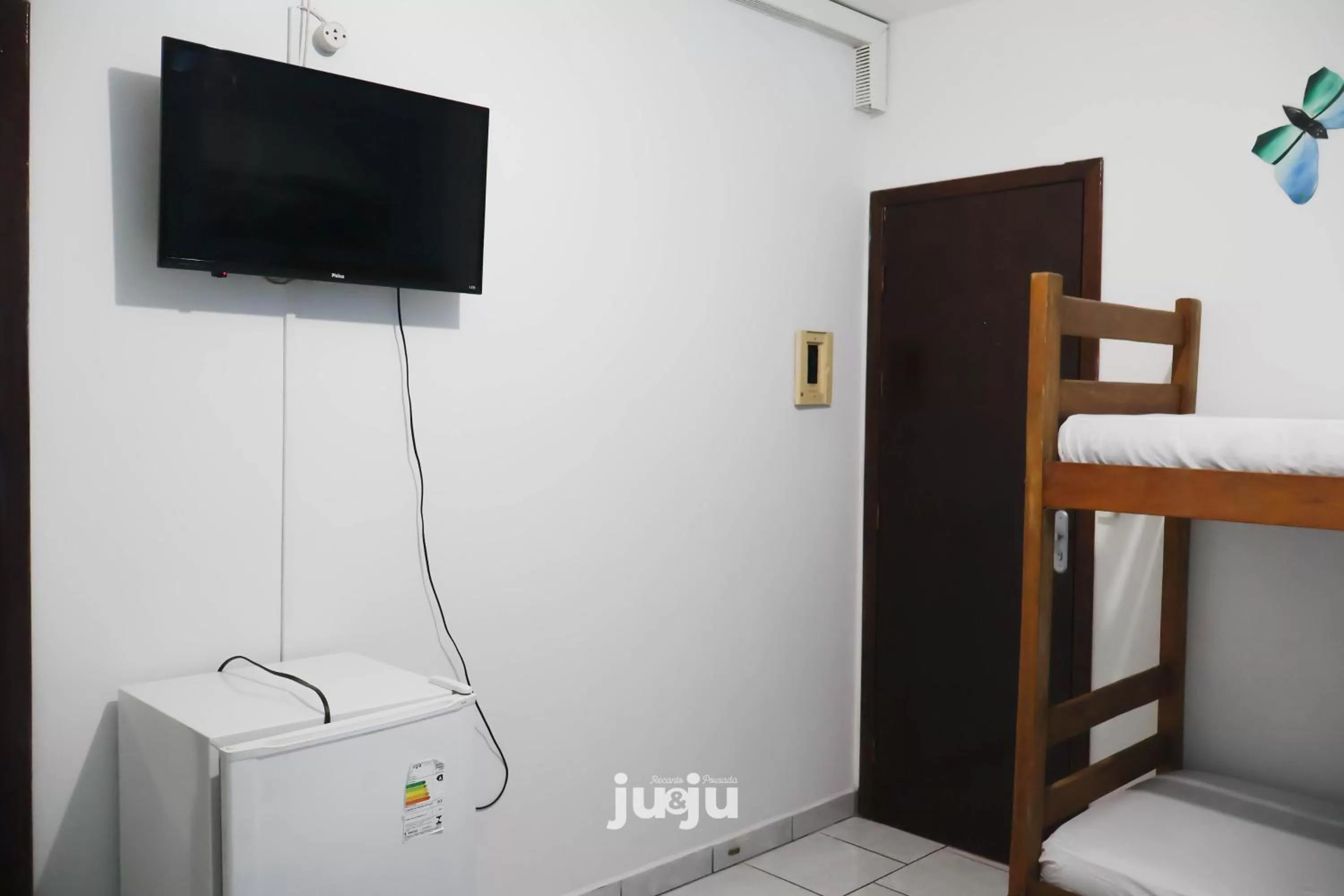 Bed in Pousada Ju&Ju à 400 mts DA PRAIA