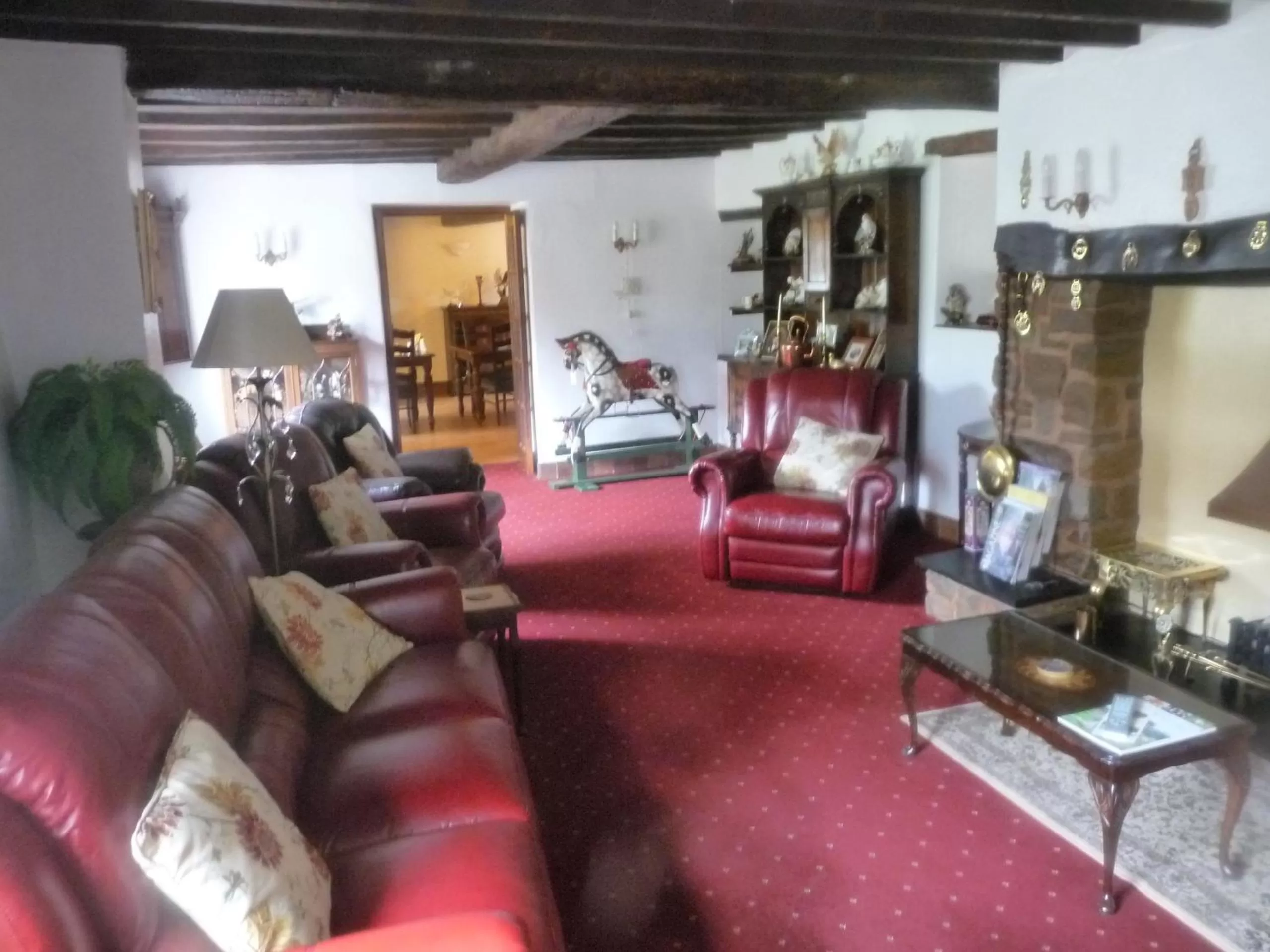 Lounge or bar in Oakenholt Farm Bed and Breakfast