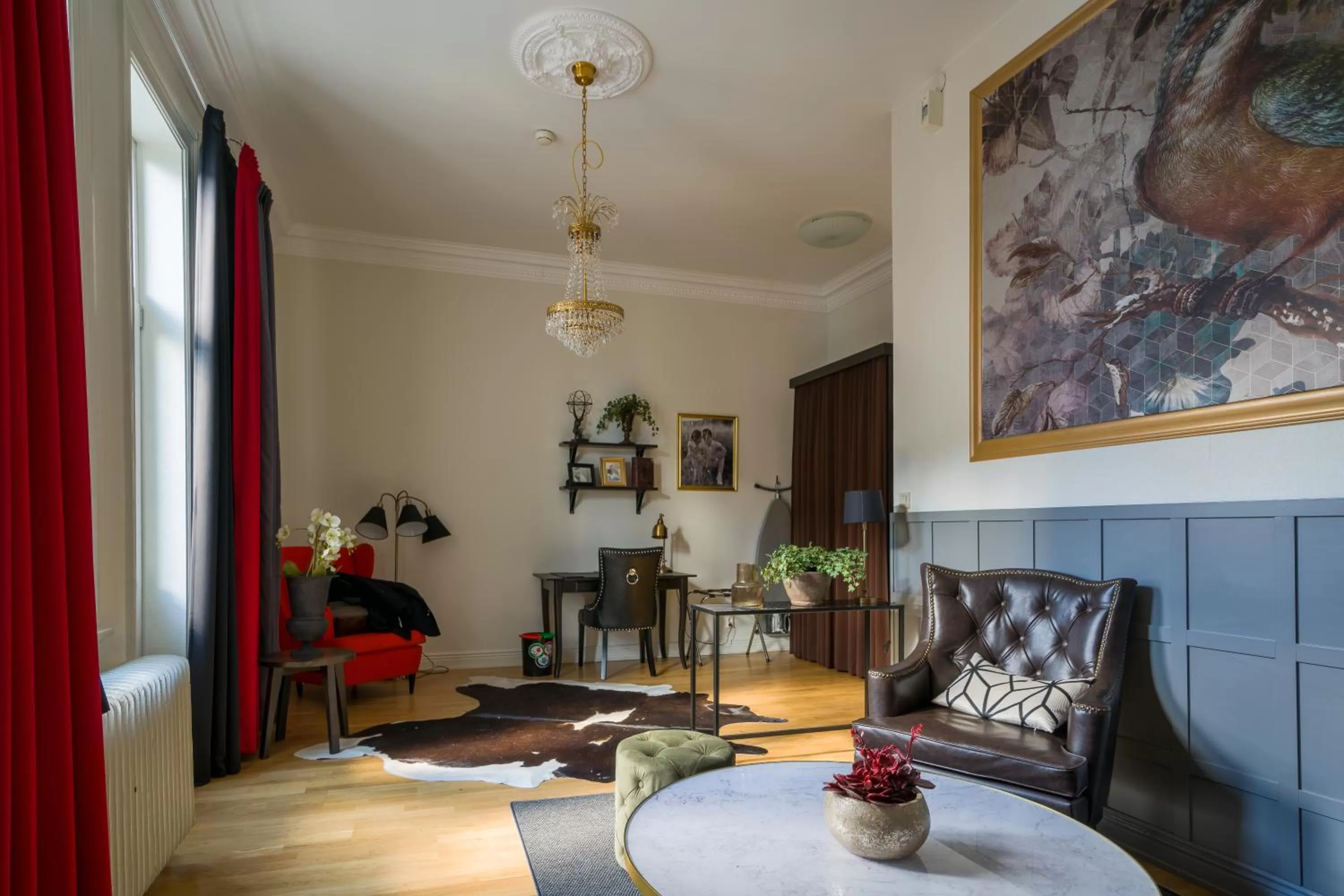 Seating area in Scandic Arvika