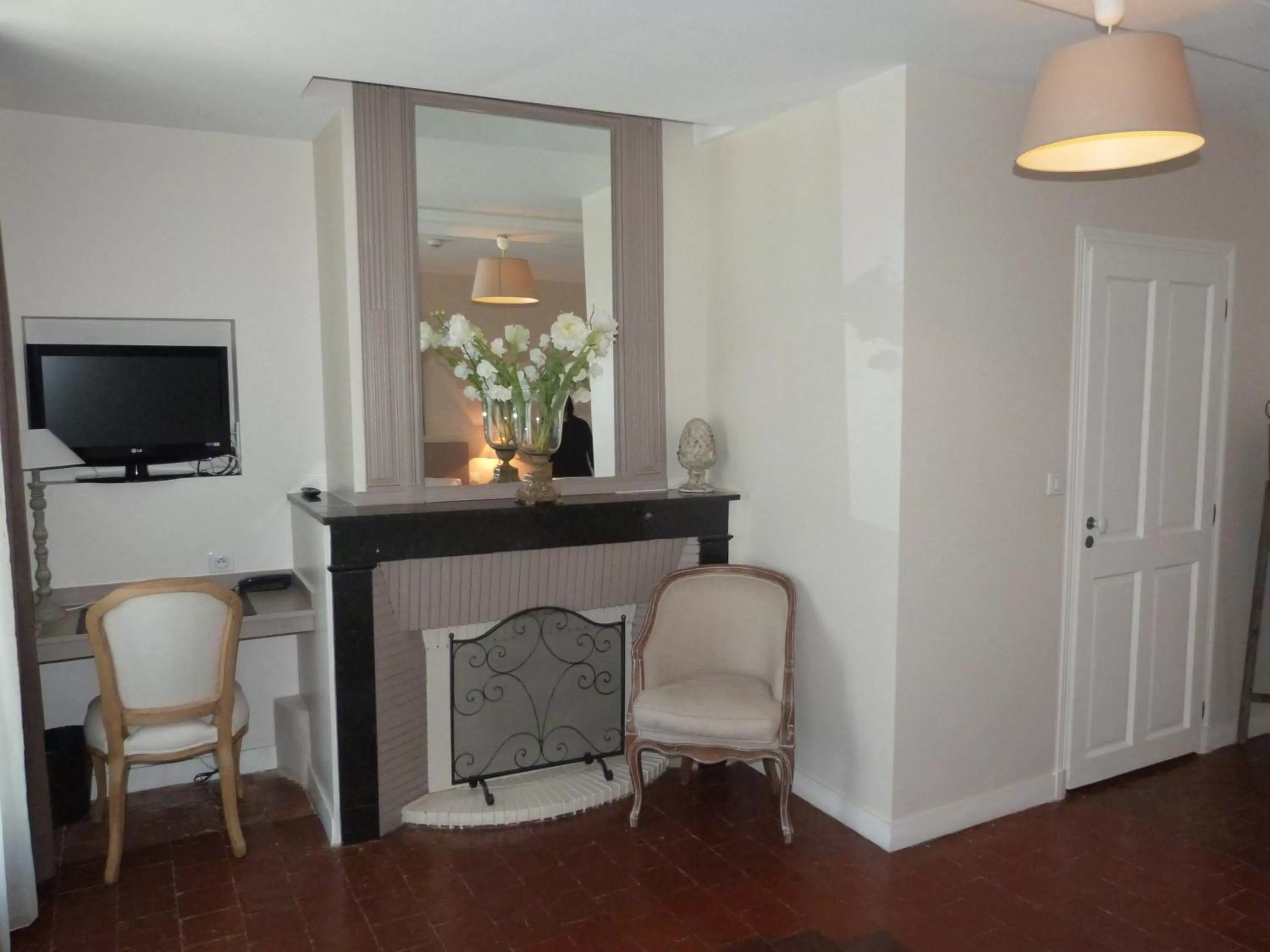 Decorative detail in Hotel La Closeraie