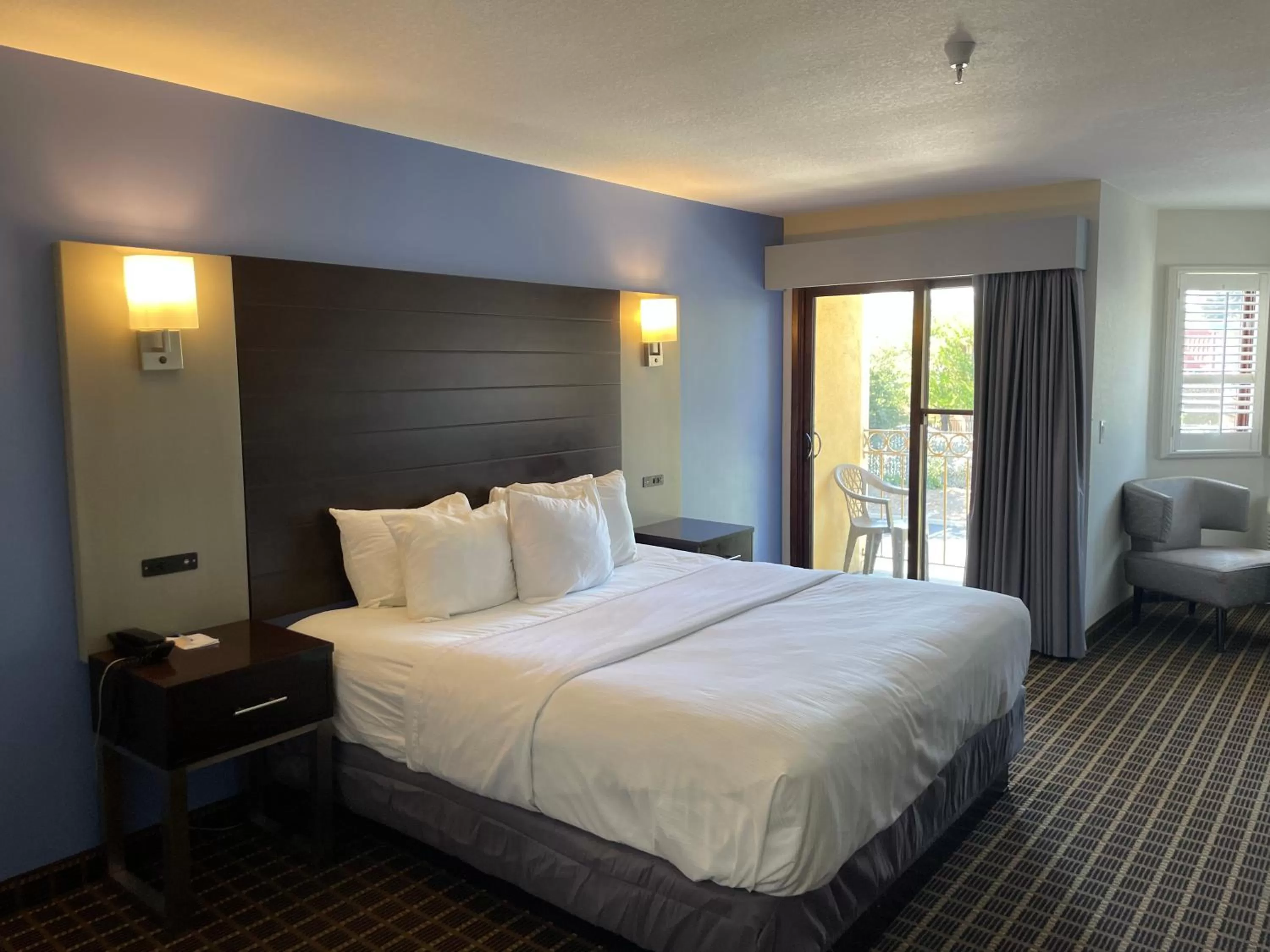 Bed in Hotel Solares