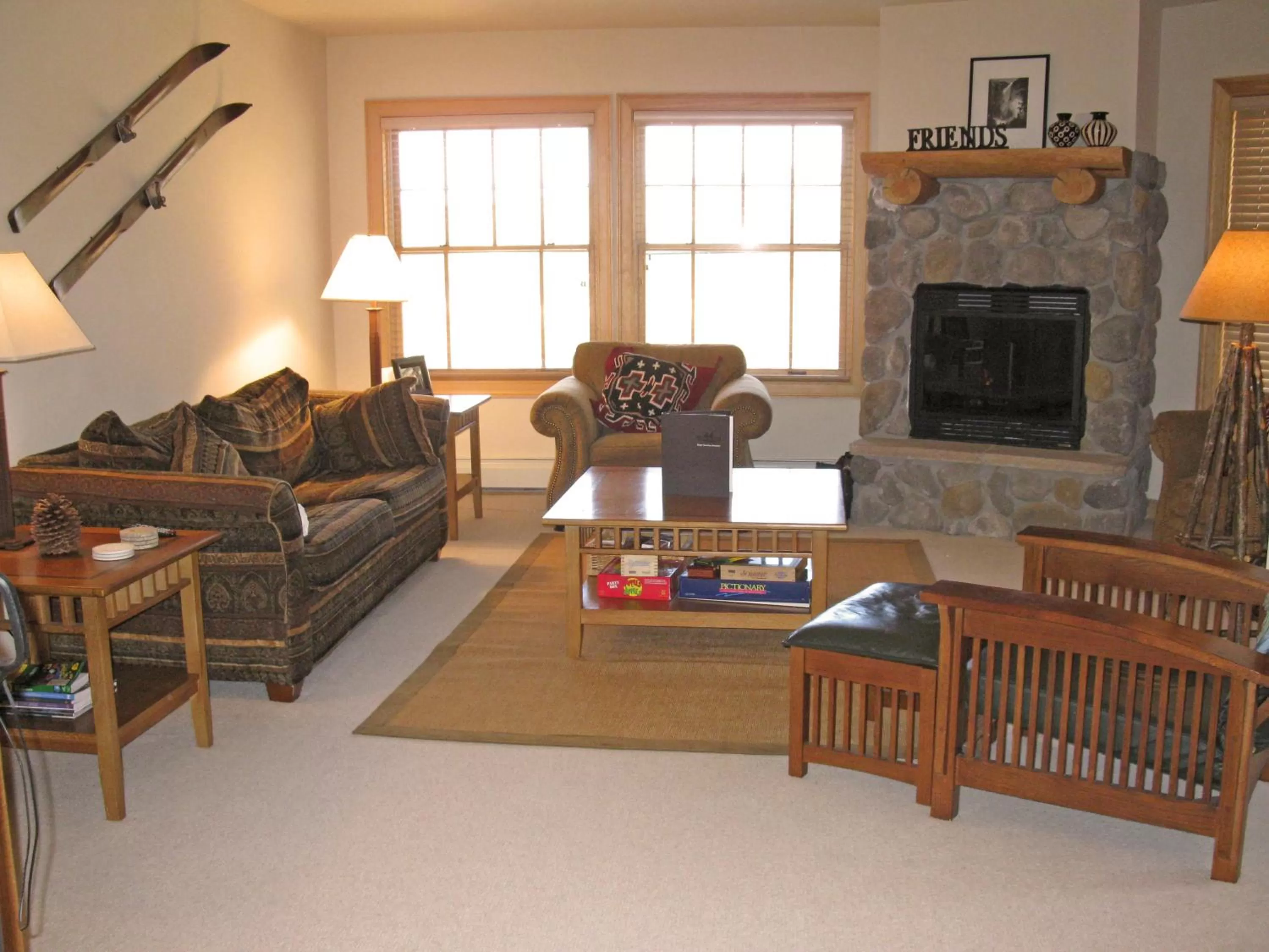 Seating area in Kirkwood Mountain Resort Properties
