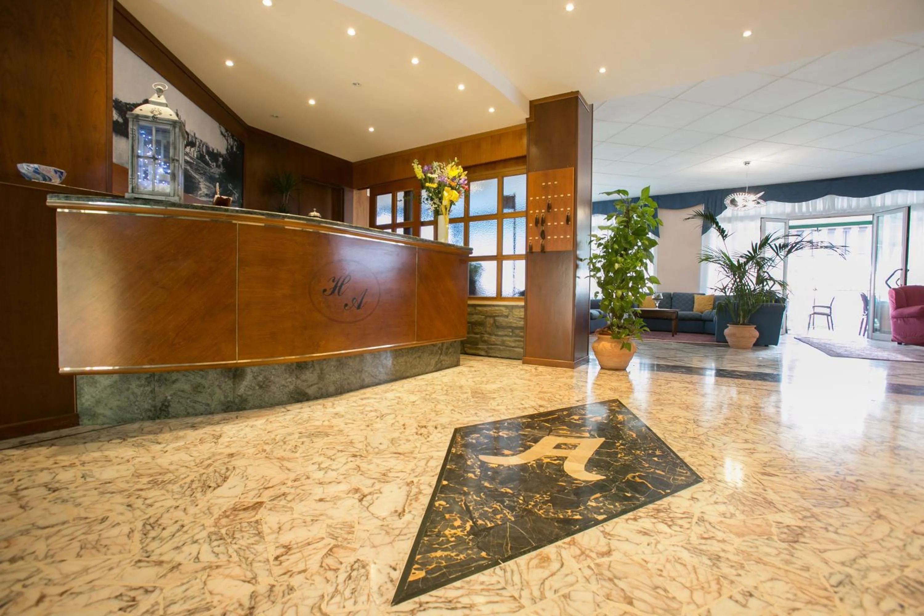 Lobby or reception in Hotel Ariston