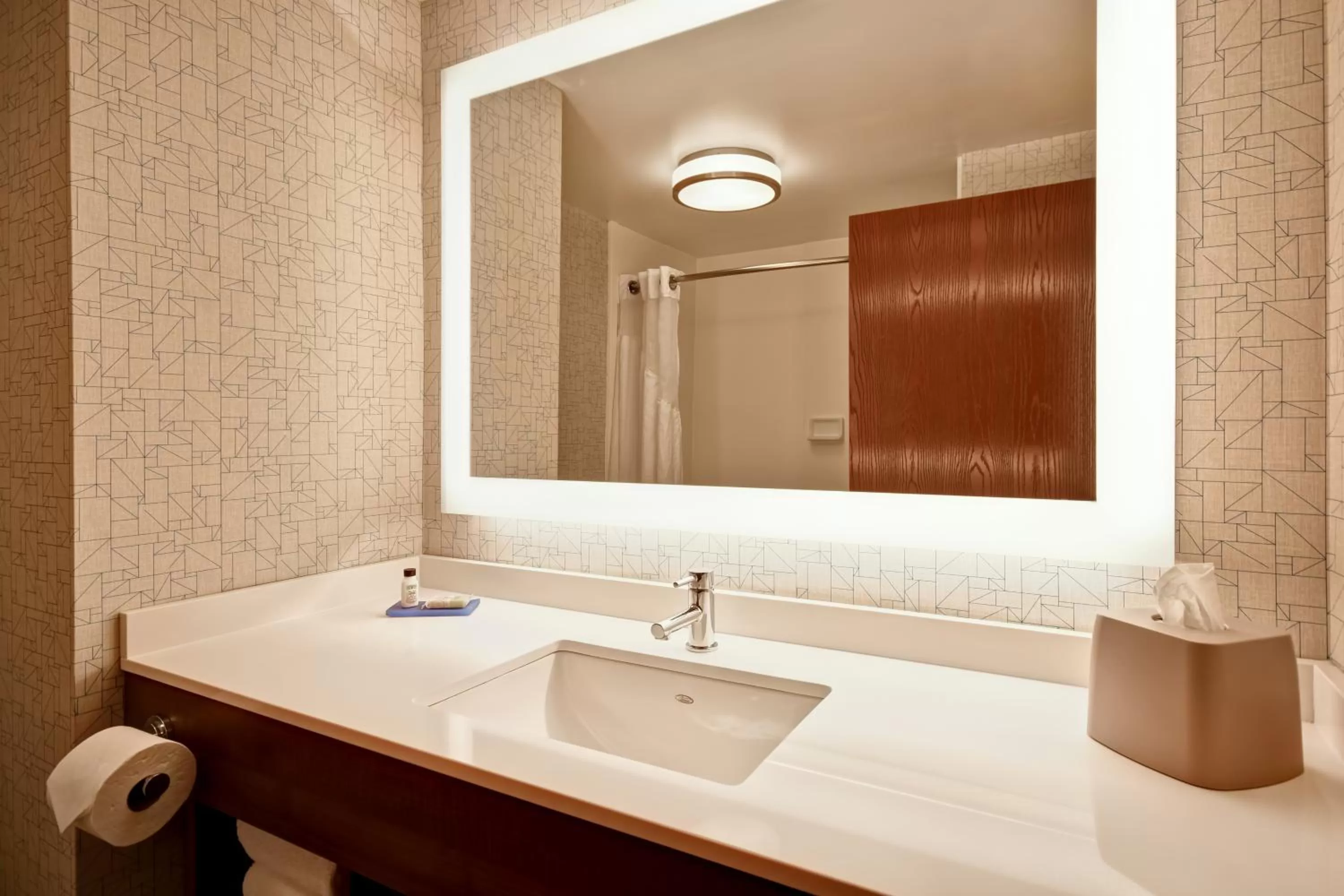 Bathroom in Holiday Inn Express Newport North - Middletown by IHG