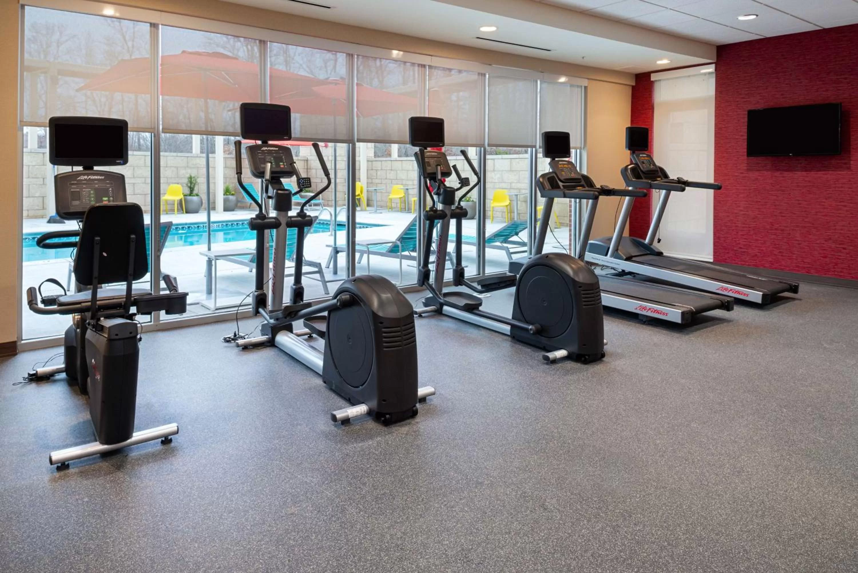 Fitness centre/facilities in Home2 Suites By Hilton Charlotte Mooresville, Nc