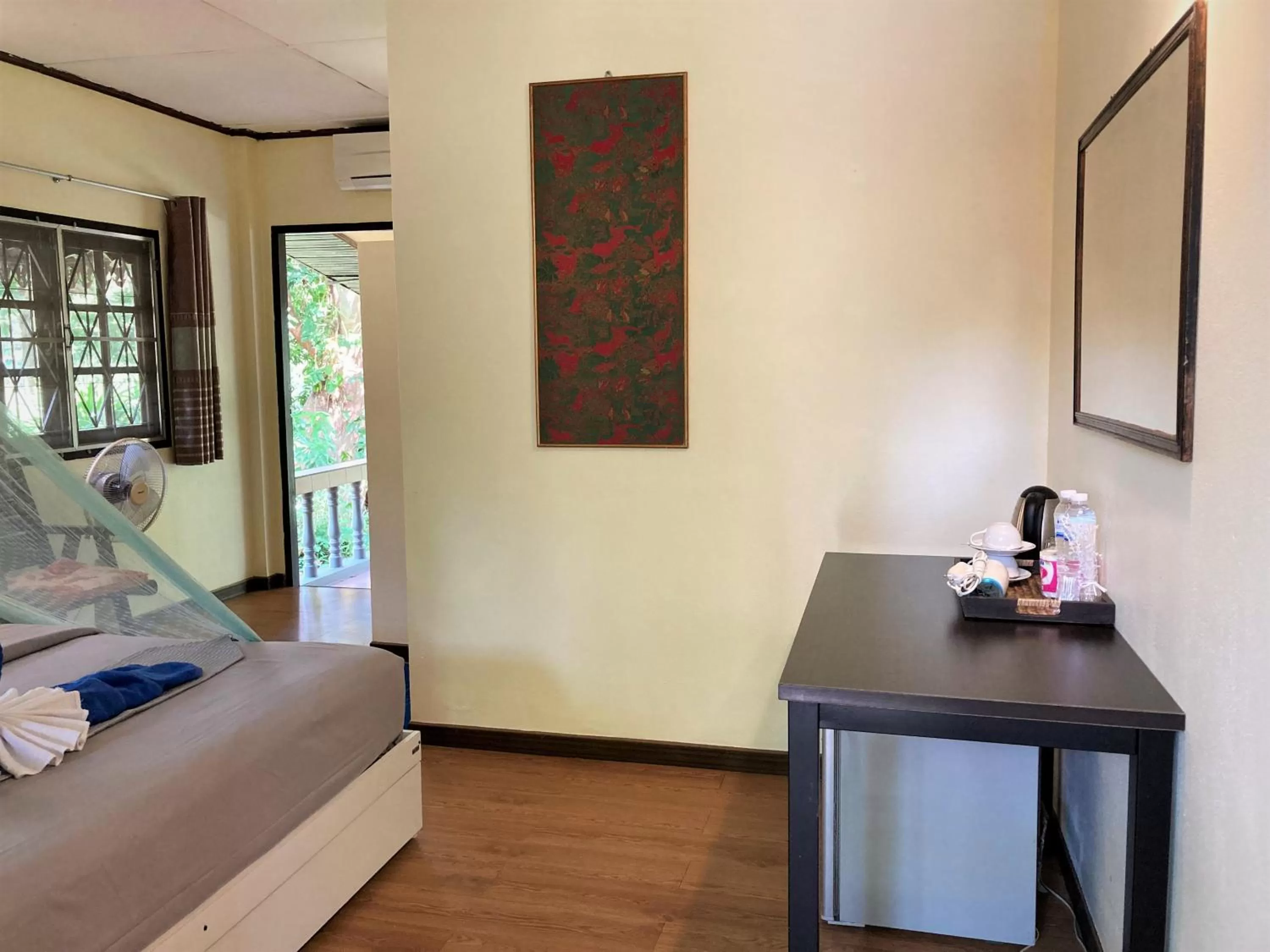 Area and facilities, Bed in Khao Sok Morning Mist Resort