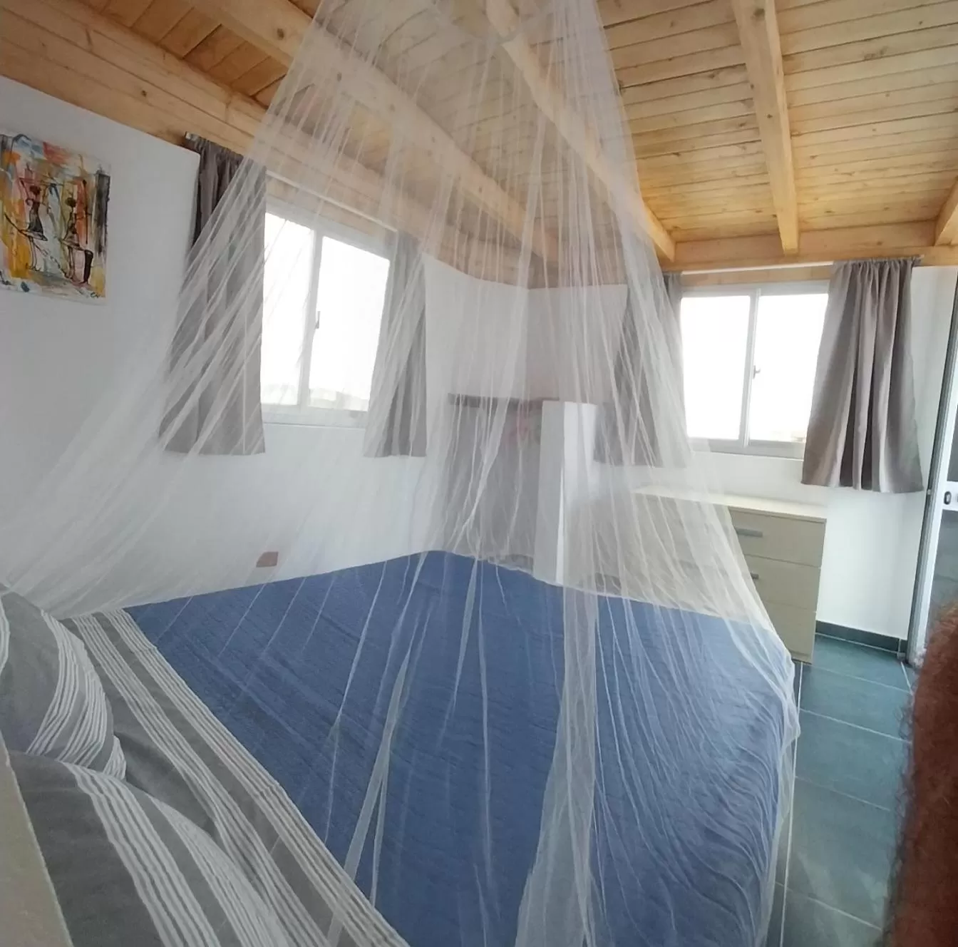 Bed in Cala da Lua apartments