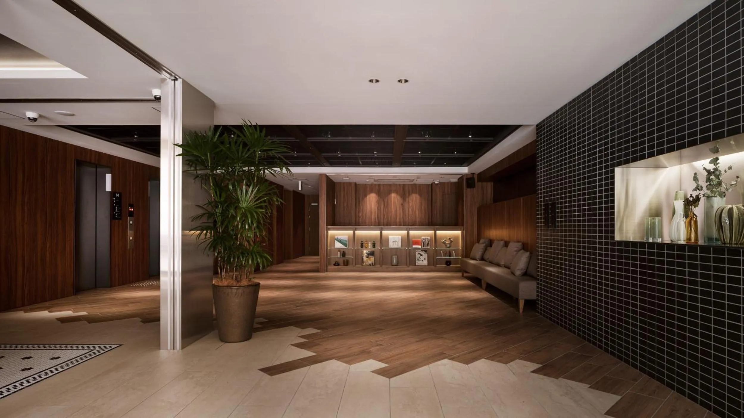 Lobby or reception in Nest Hotel Hiroshima Hatchobori